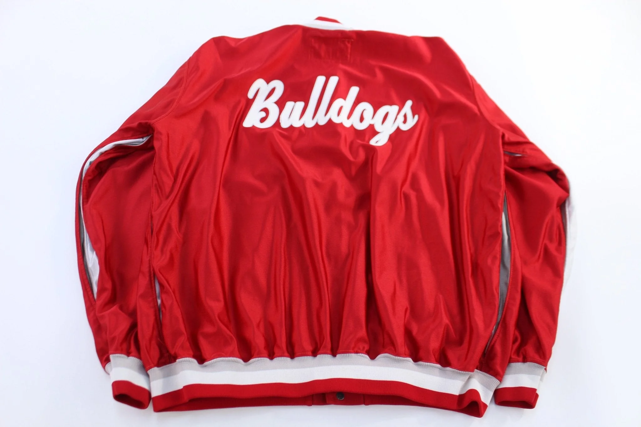 90's Champion Bulldogs Satin Jacket - Image 2