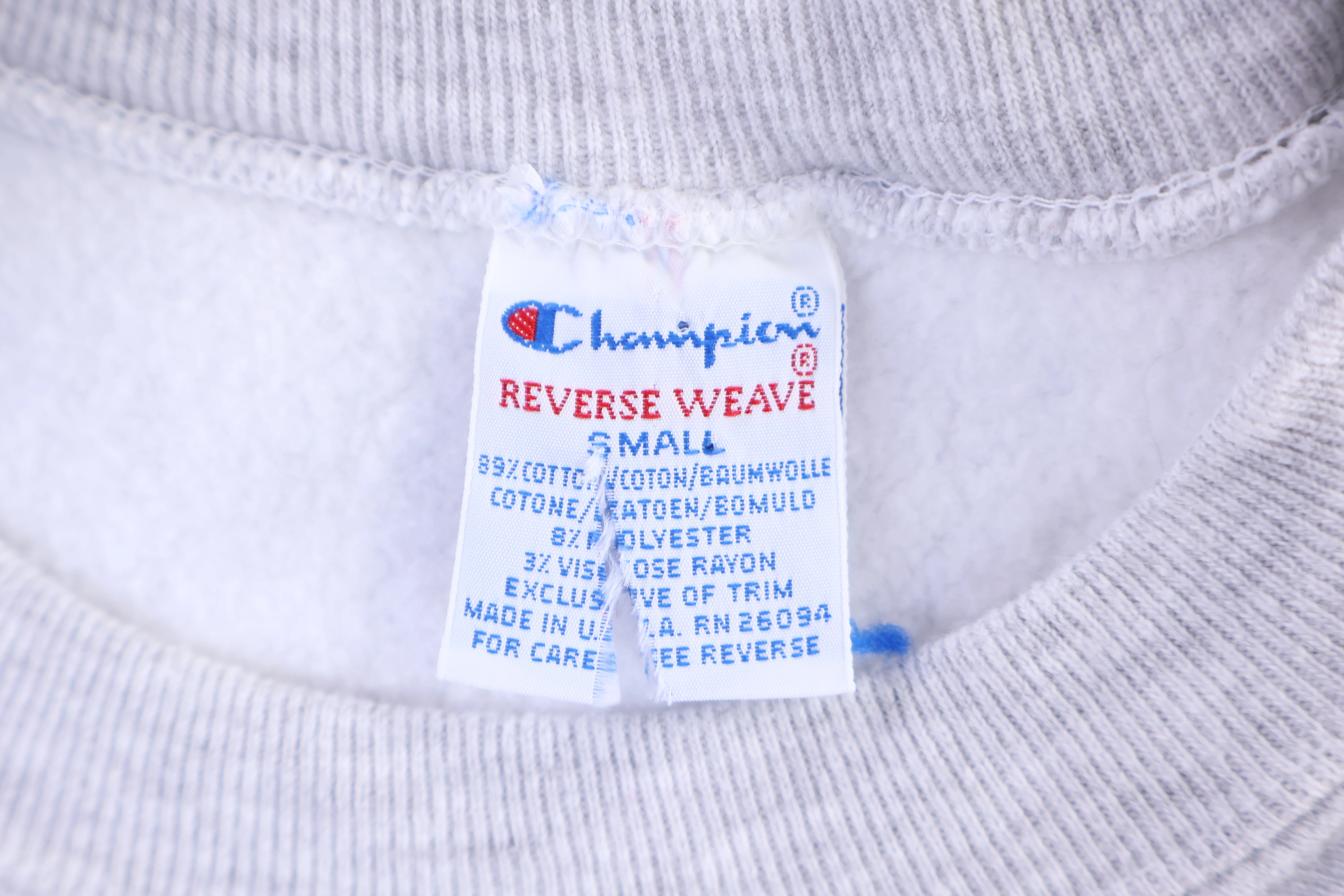 90's Champion Cooperstown Hall of Fame Reverse Weave Sweatshirt - Image 3