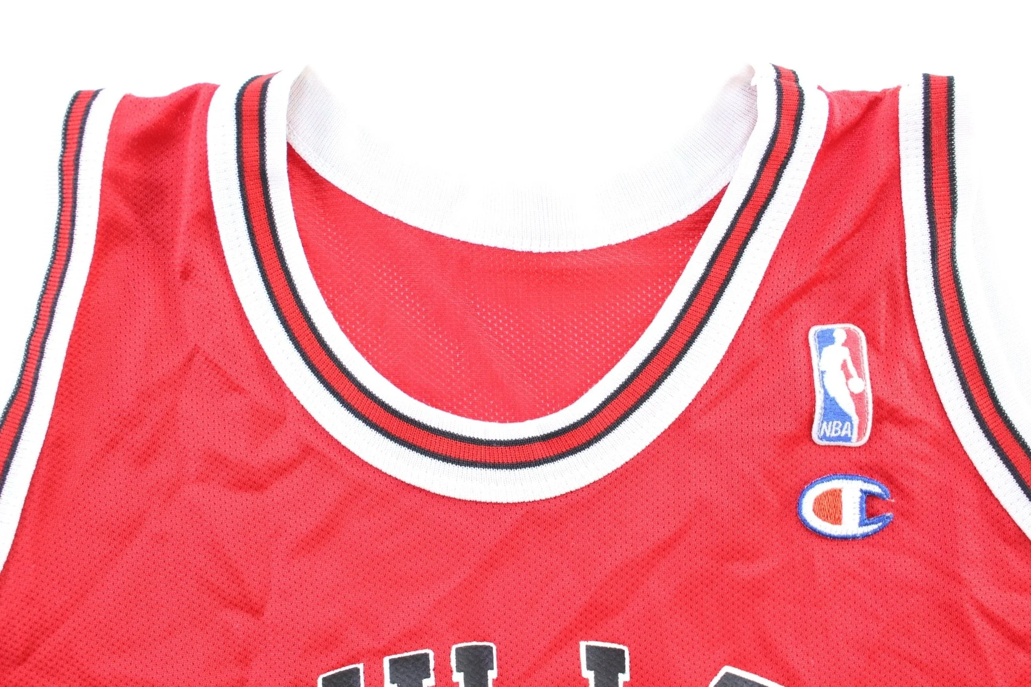 90's Champion Embroidered Logo Chicago Bulls Michael Jordan Jersey - Image 3