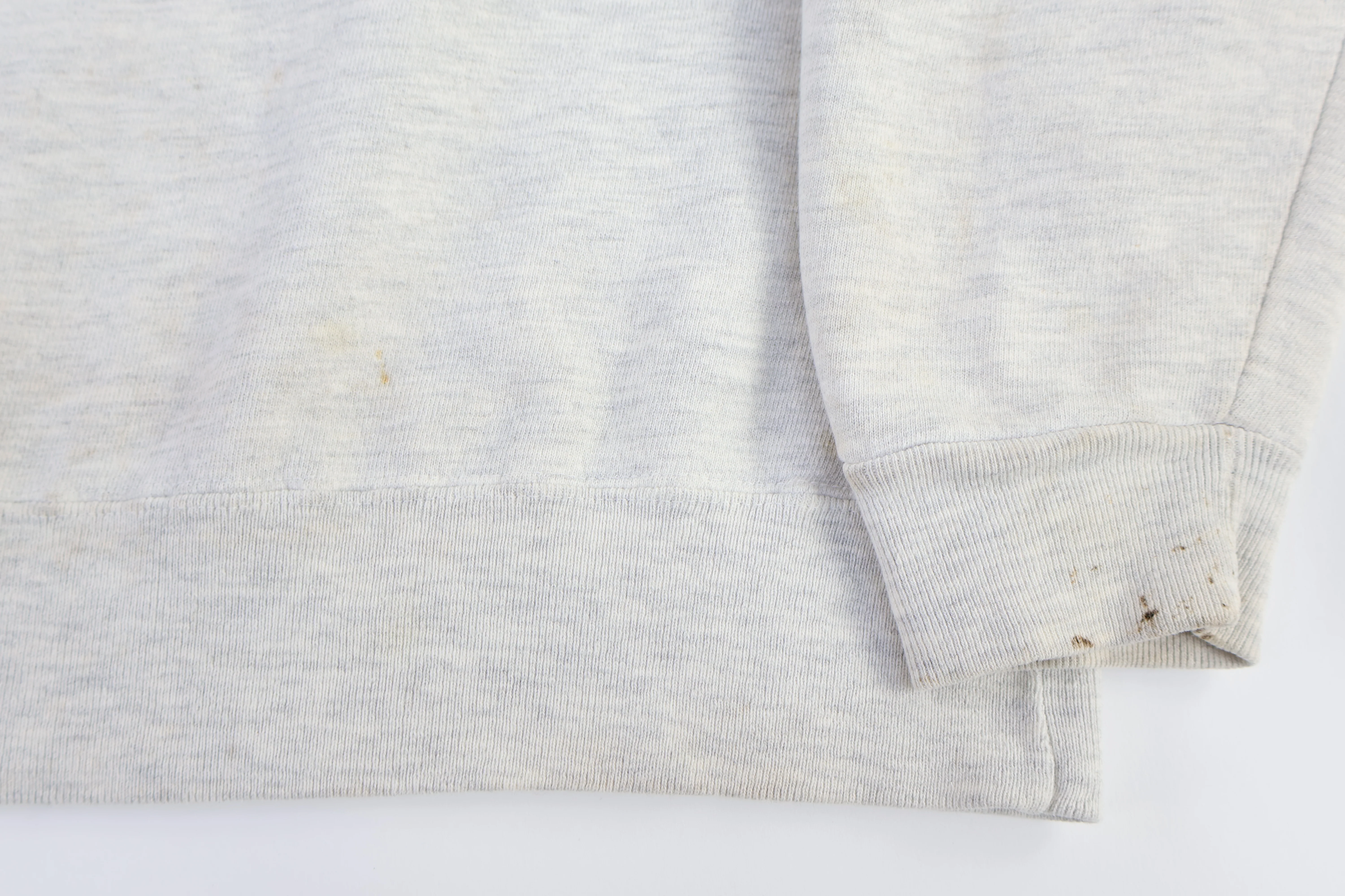 90's Champion Embroidered Logo Cream Sweatshirt - Image 3