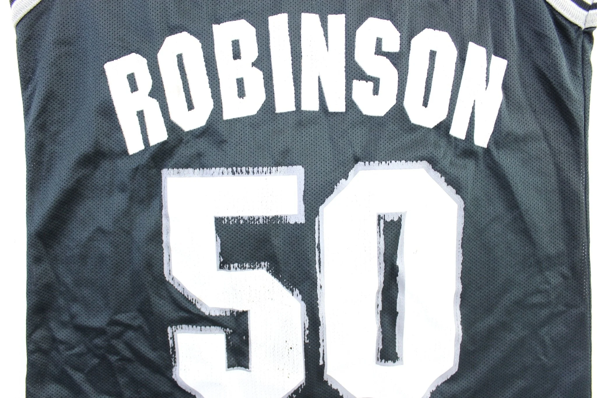 90's Champion San Antonio Spurs David Robinson Jersey - Image 3