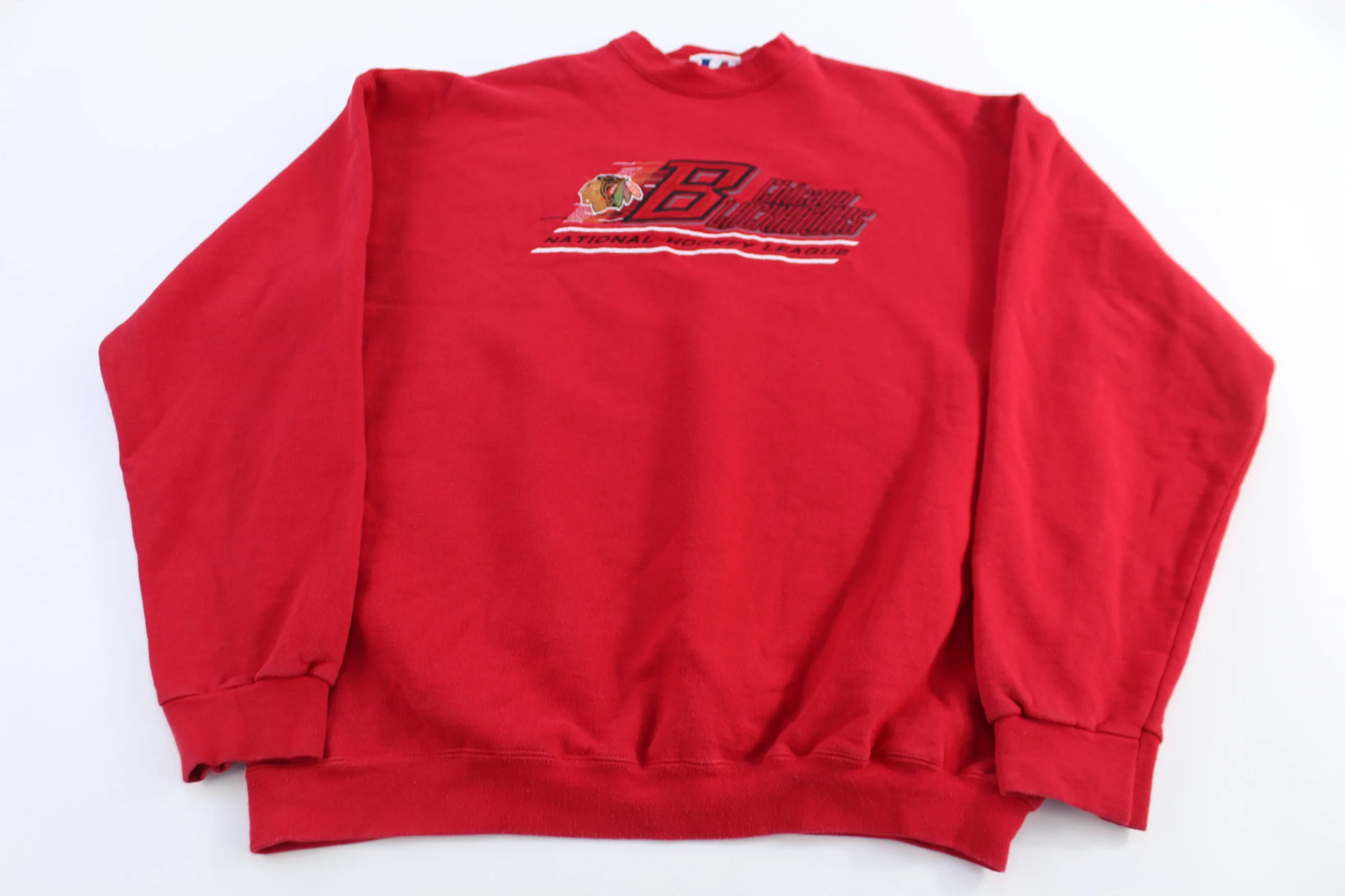90's Chicago Blackhawks Hockey Sweatshirt
