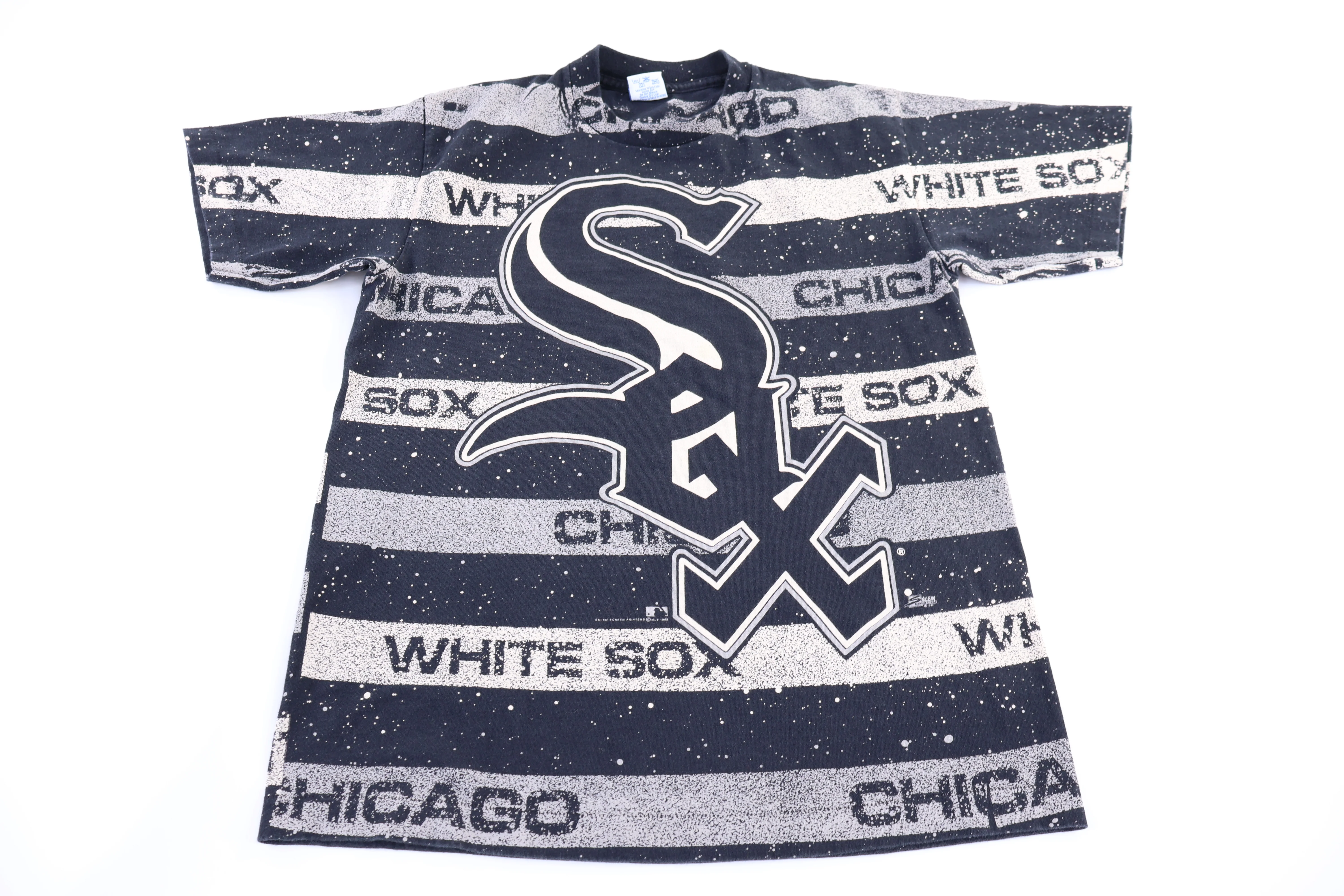 90's Chicago White Sox Baseball All Over Graphic T-shirt