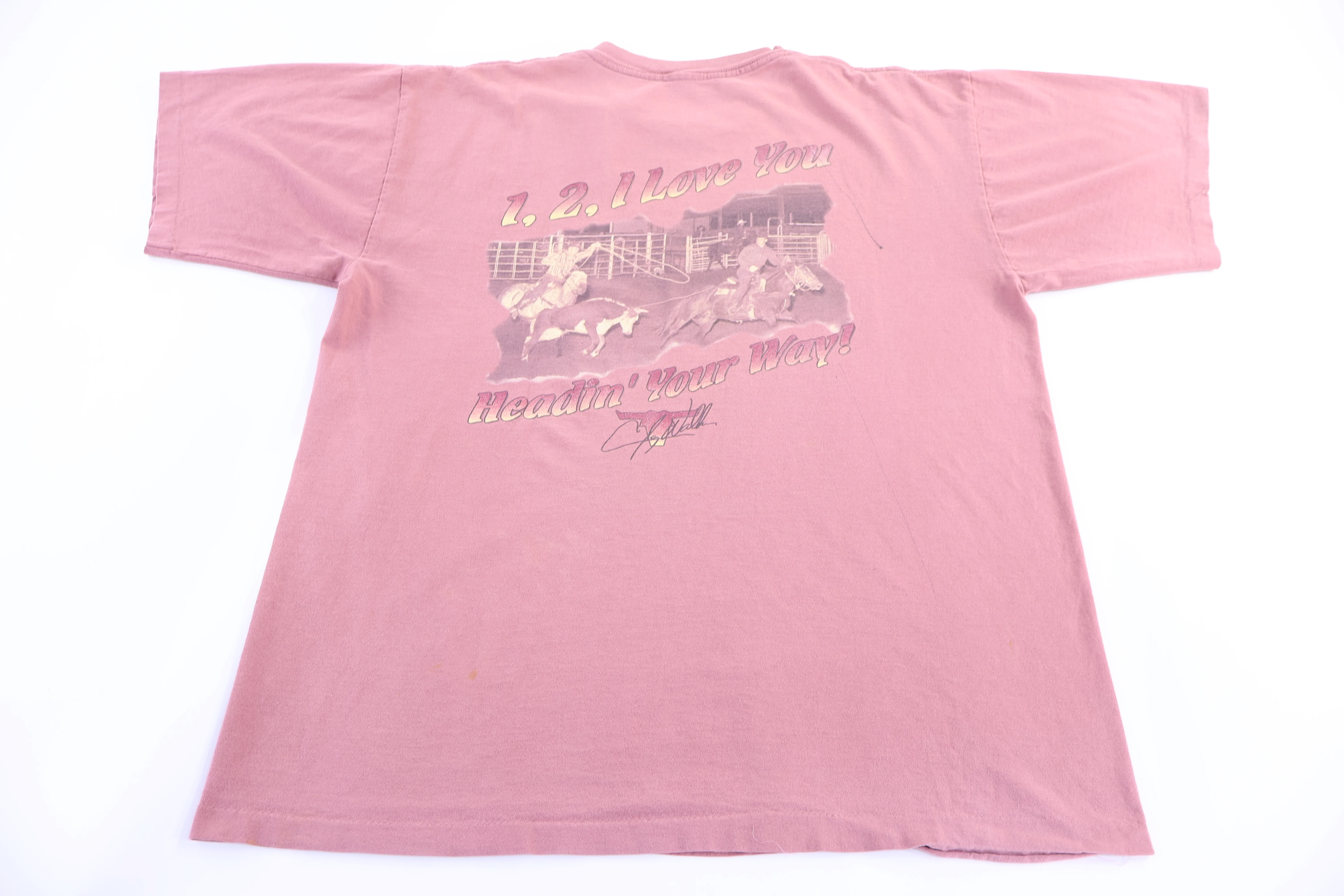 90's Clay Walker 1, 2, I Love You Tour T-shirt - Image 2