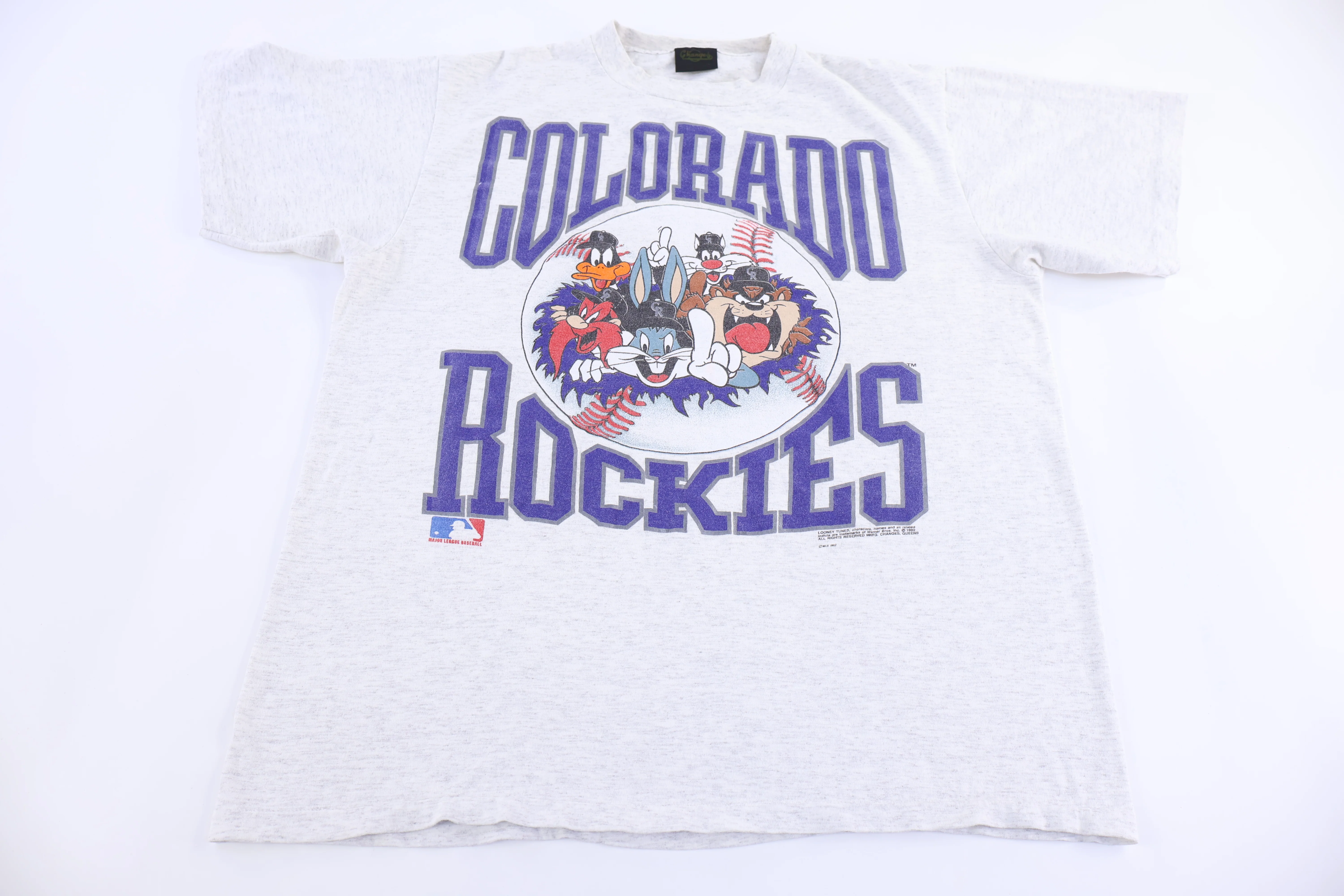 90's Colorado Rockies Baseball Looney Tunes T-shirt