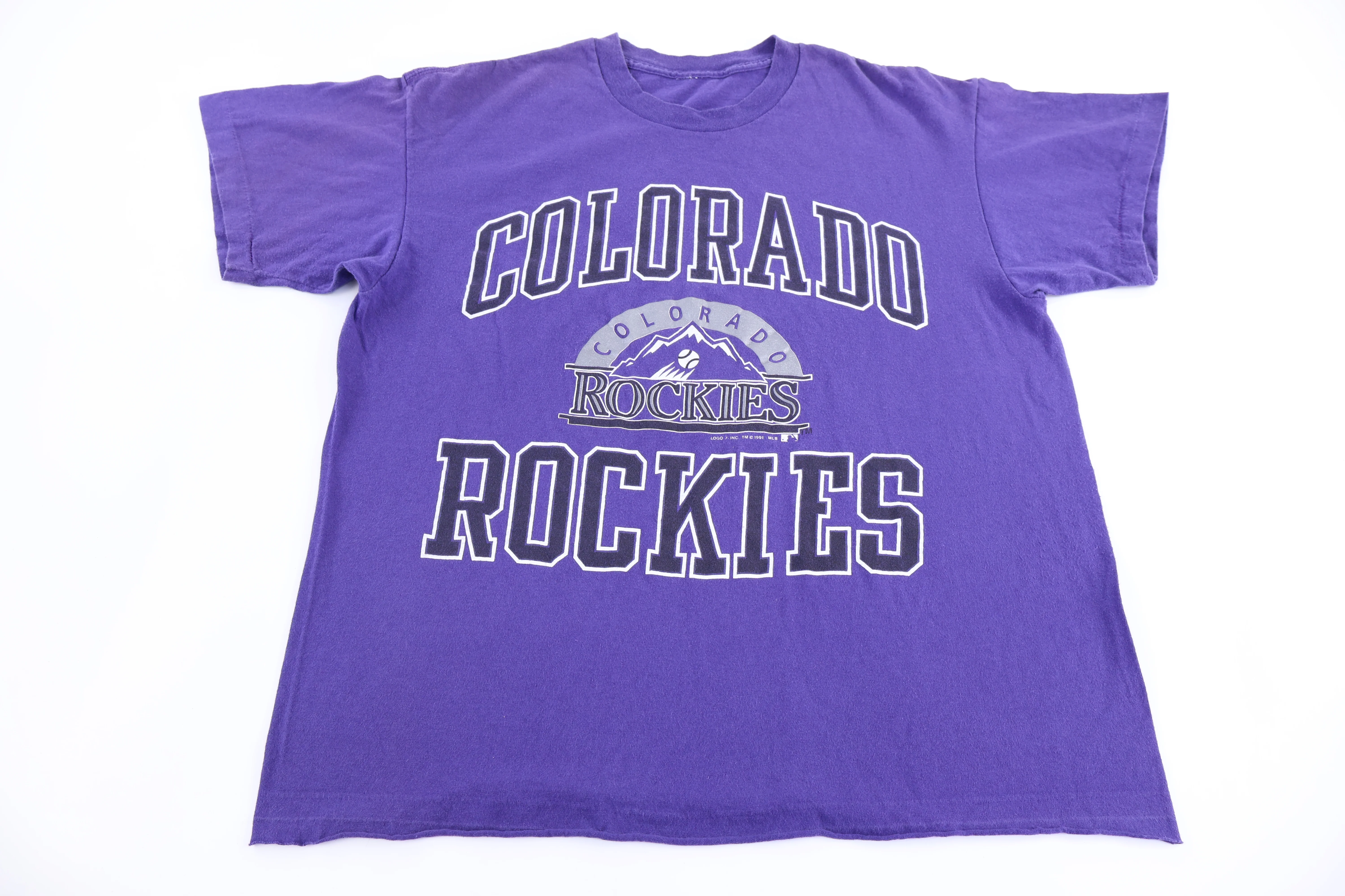 90's Colorado Rockies Baseball T-shirt