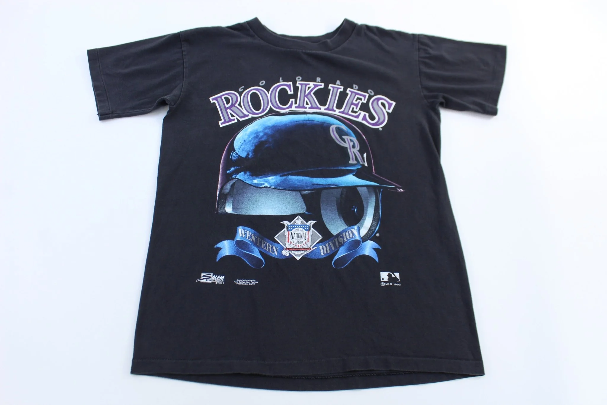 90's Colorado Rockies Baseball T-shirt