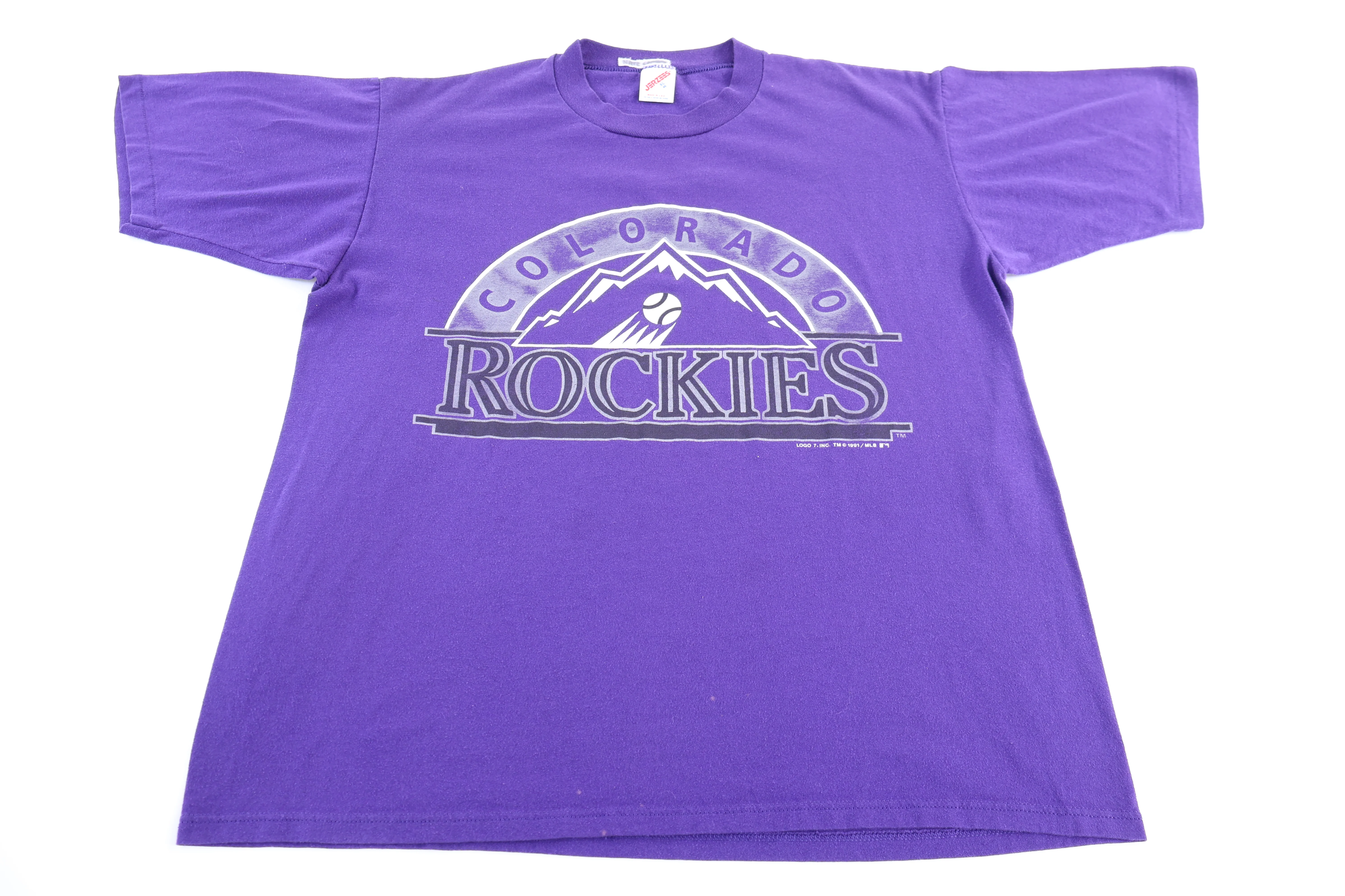 90's Colorado Rockies Baseball T-shirt