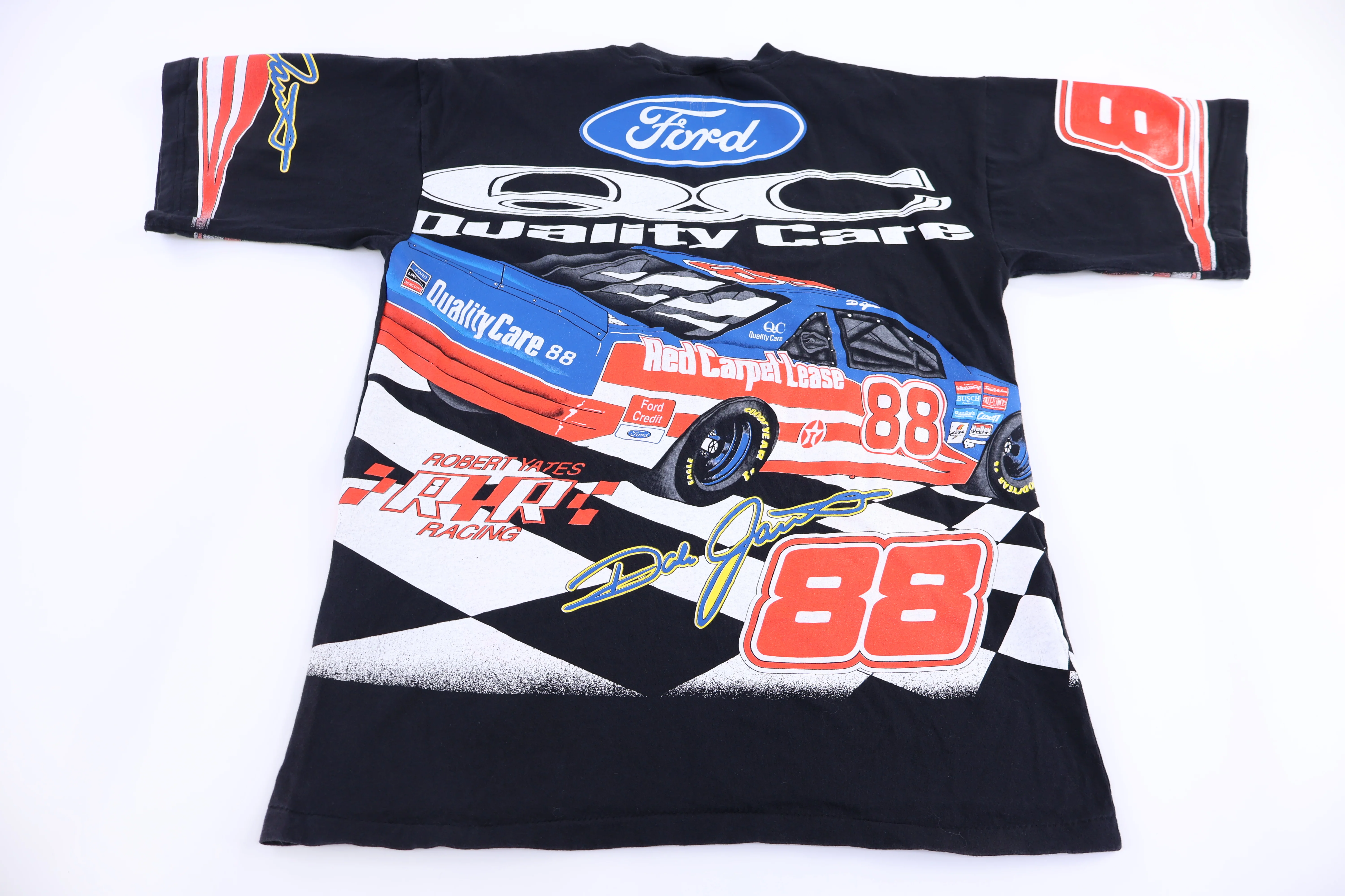 90's Dale Jerrett Racing T-shirt - Image 2