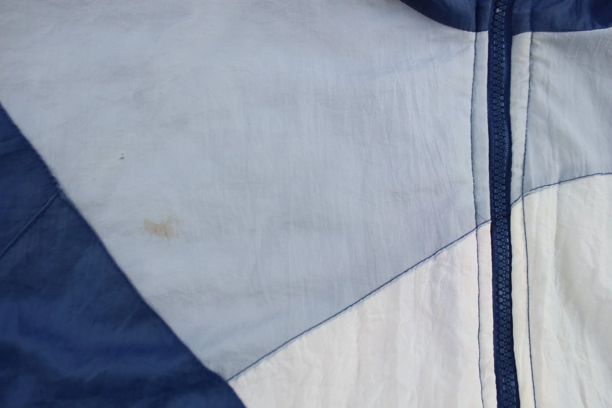 90's Dallas Cowboys Embroidered Log 7 Zip Up Jacket - Image 3