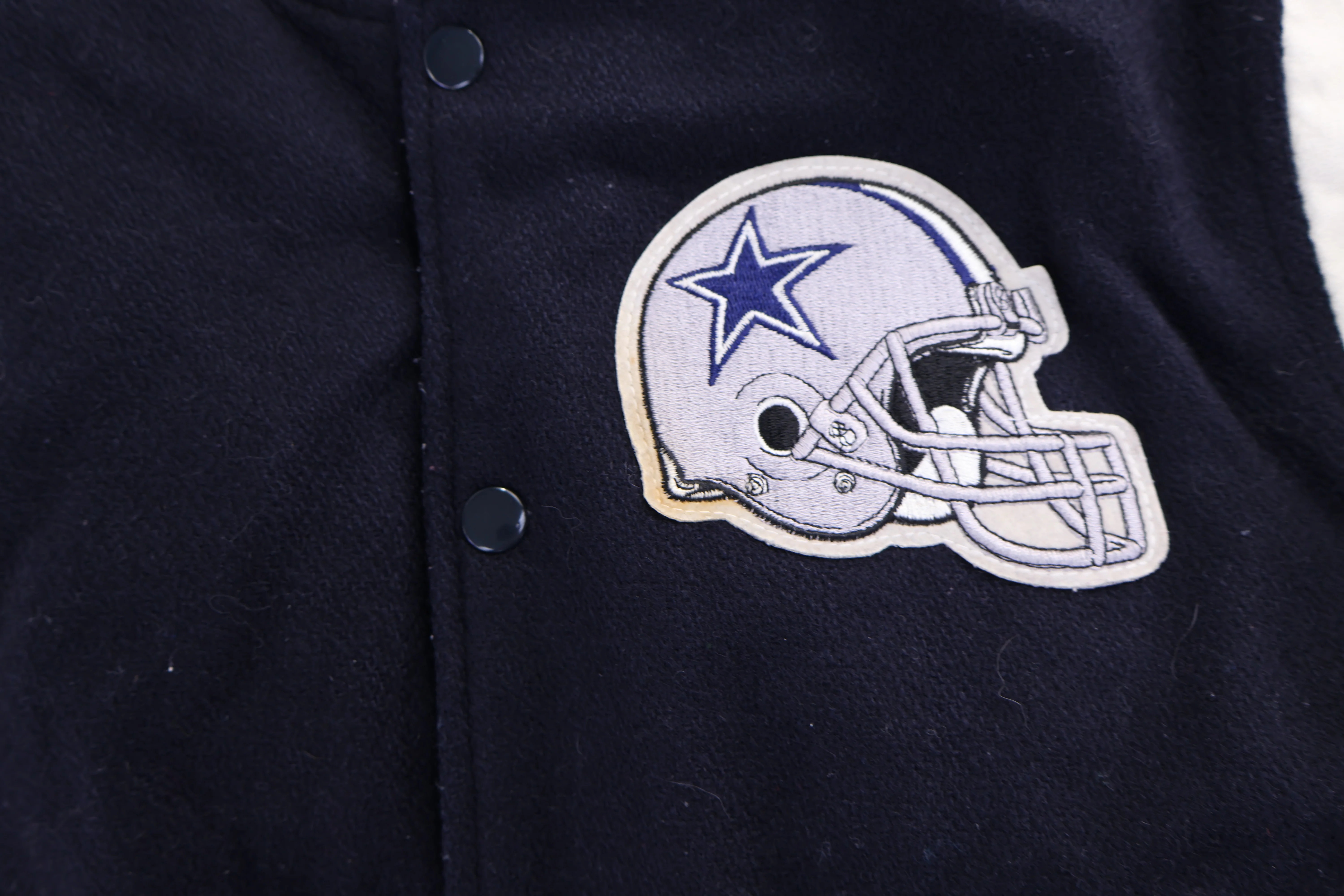90's Dallas Cowboys Football Bomber Jacket - Image 3