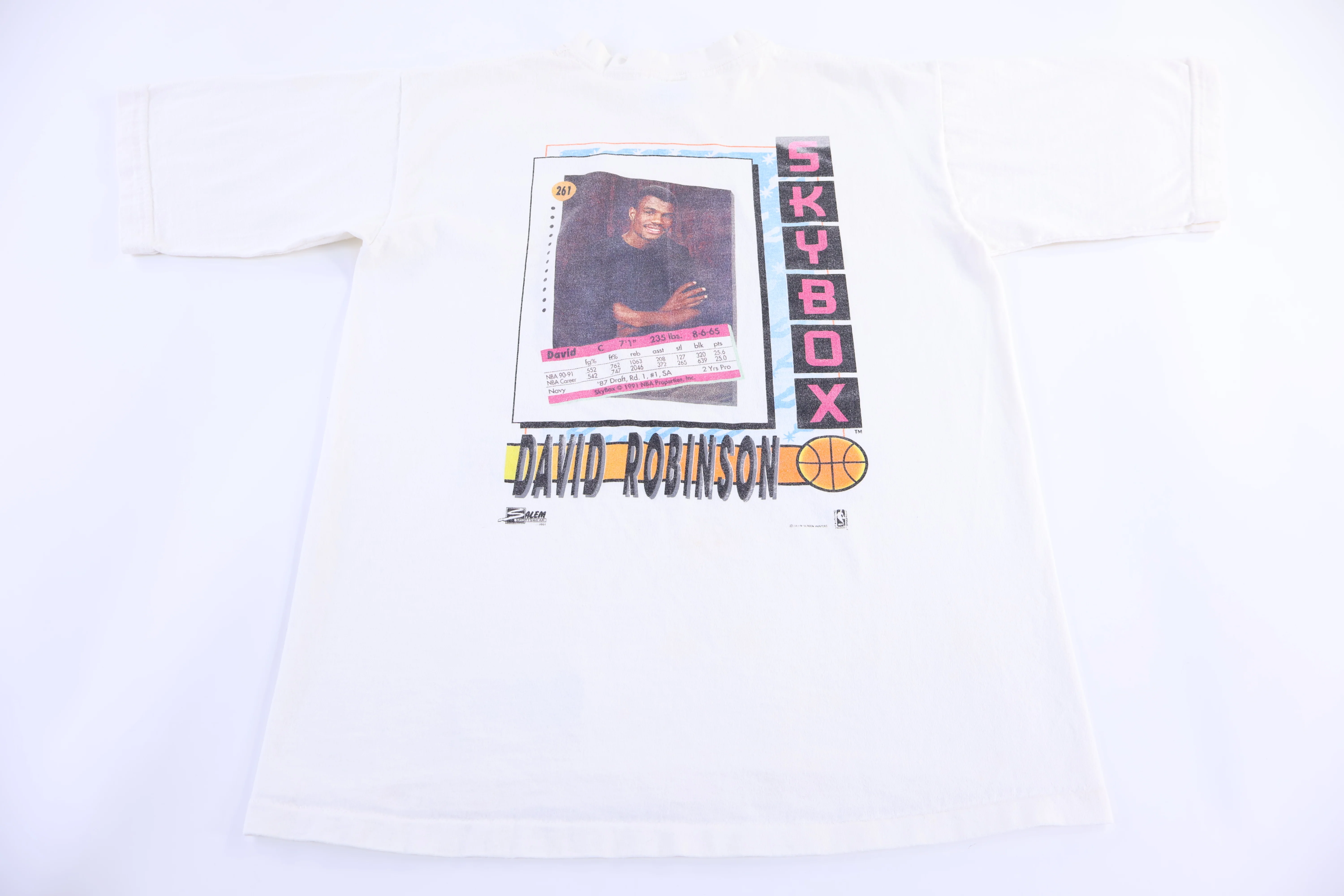 90's David Robinson San Antonio Spurs T-shirt - Image 2
