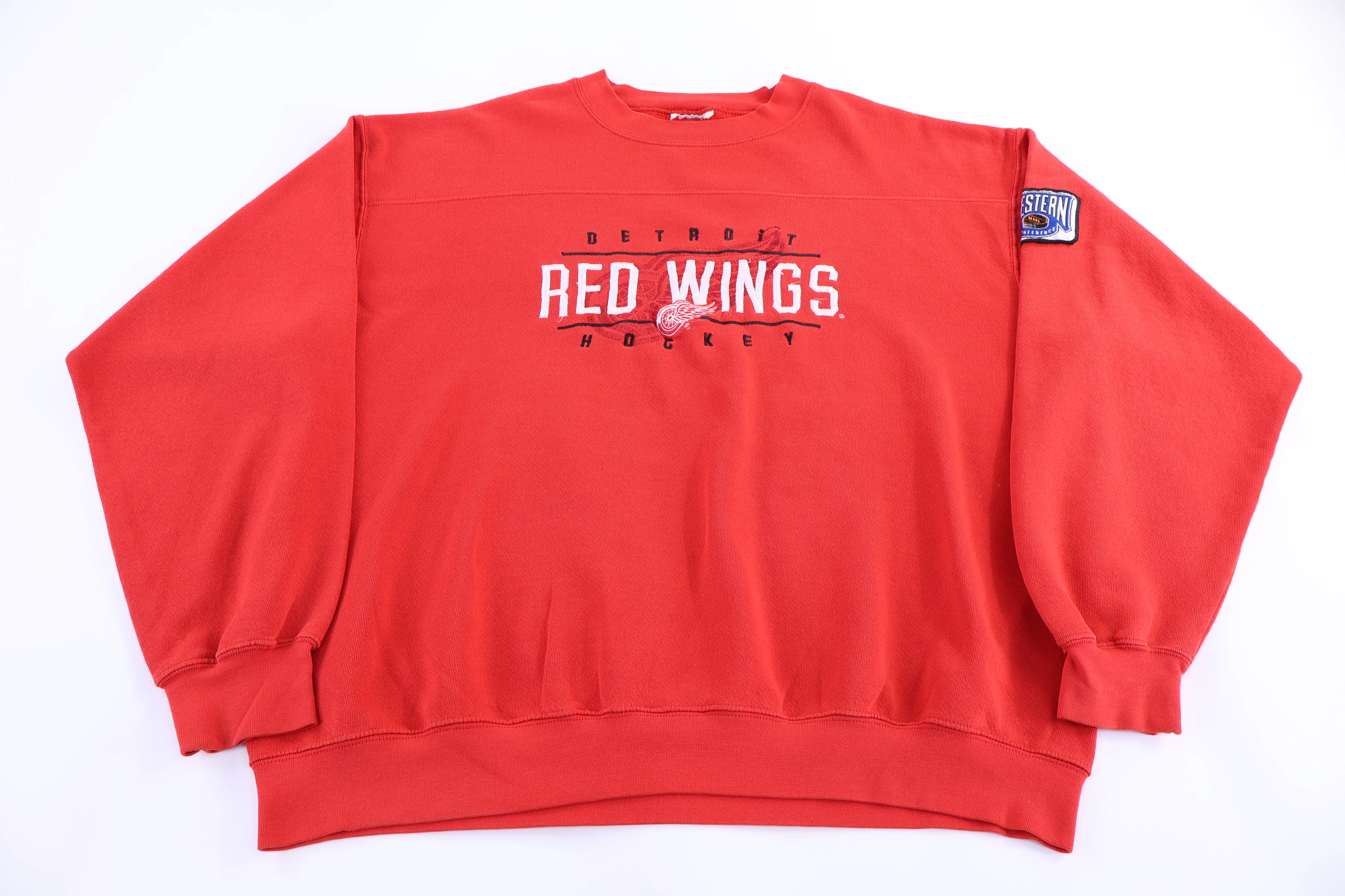 90's Detroit Red Wings Hockey Sweatshirt