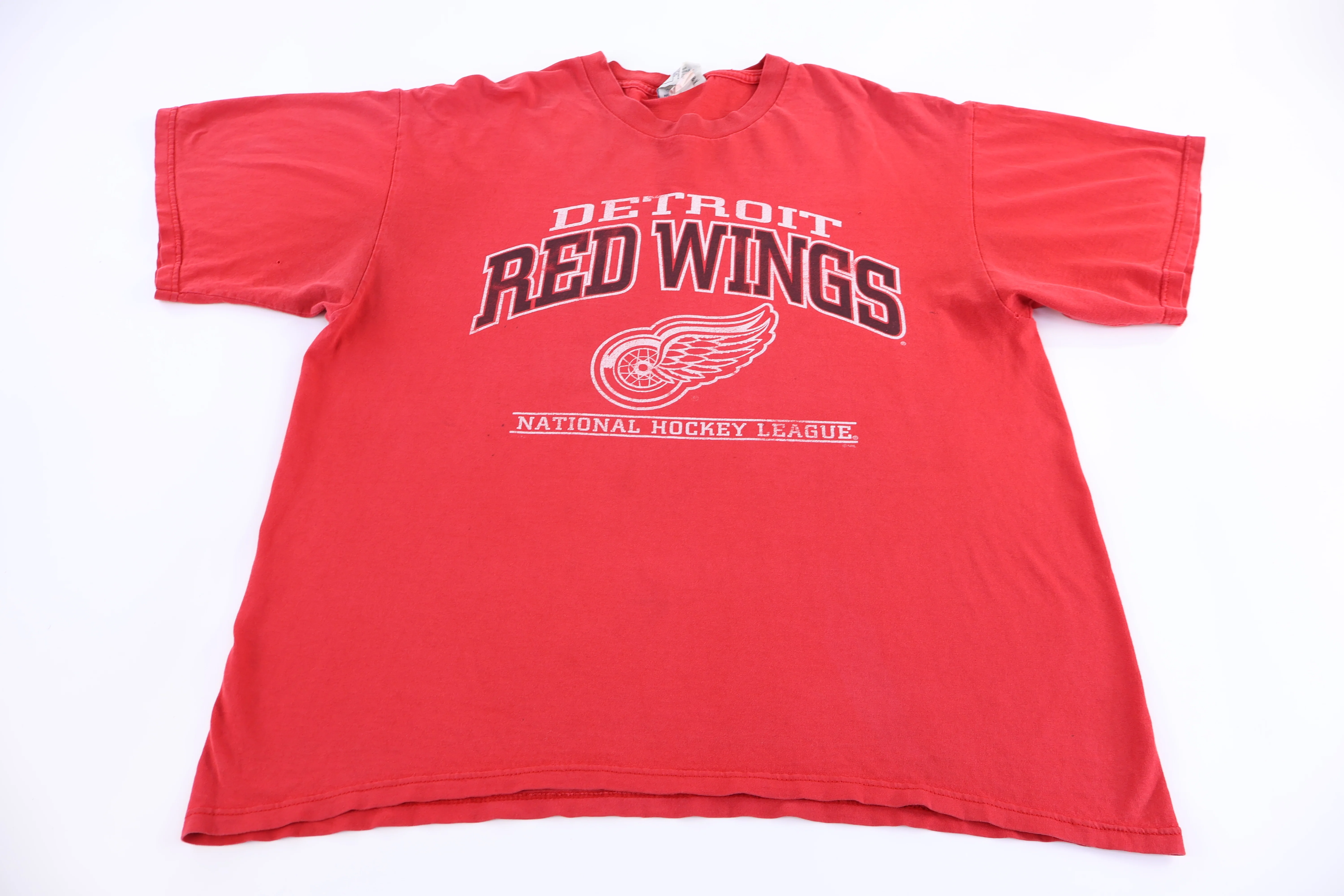 90's Detroit Red Wings Hockey T-shirt