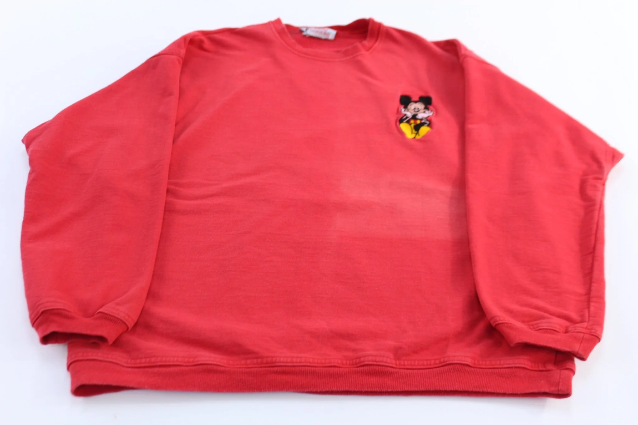 90's Disney Mickey Mouse Embroidered Sweatshirt
