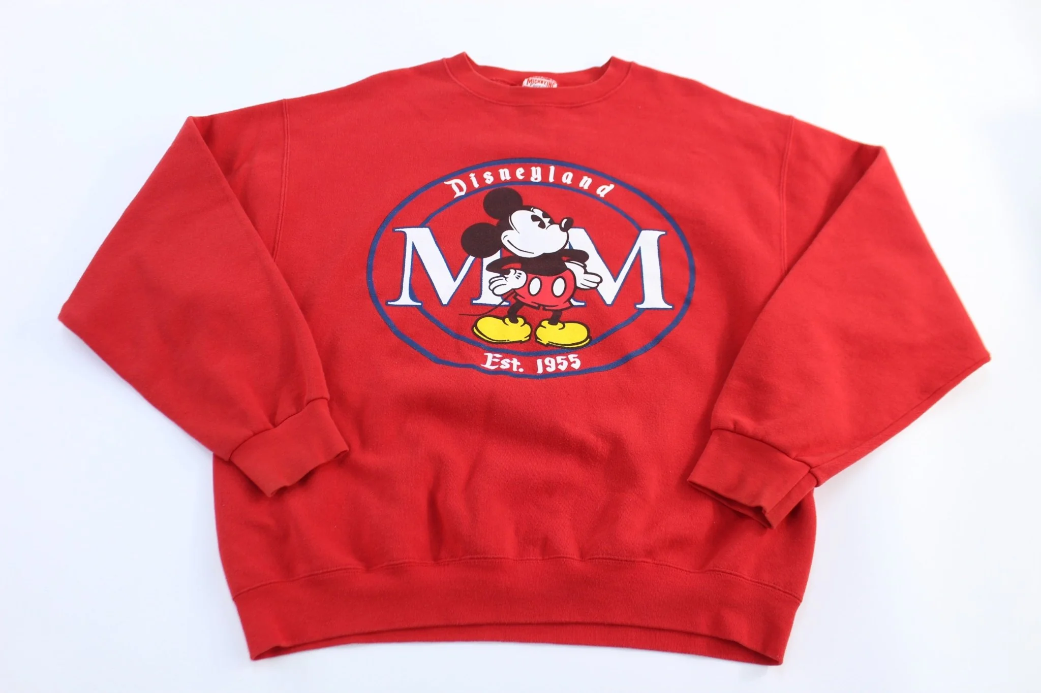 90's Disneyland Mickey Mouse Graphic Sweatshirt