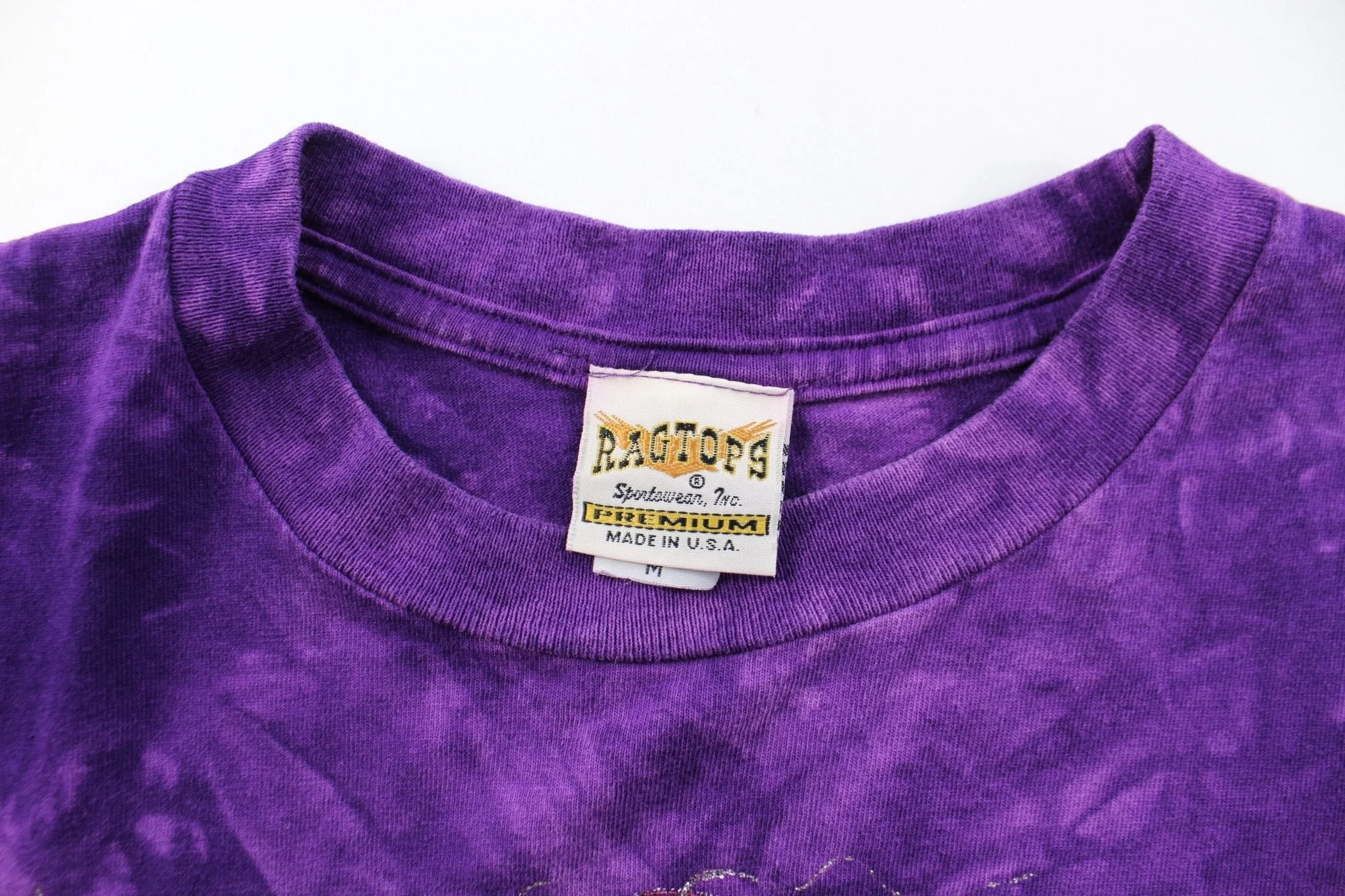 90's Dove Dreamcatcher Pojoaque, New Mexico Tie-Dye T-Shirt - Image 3