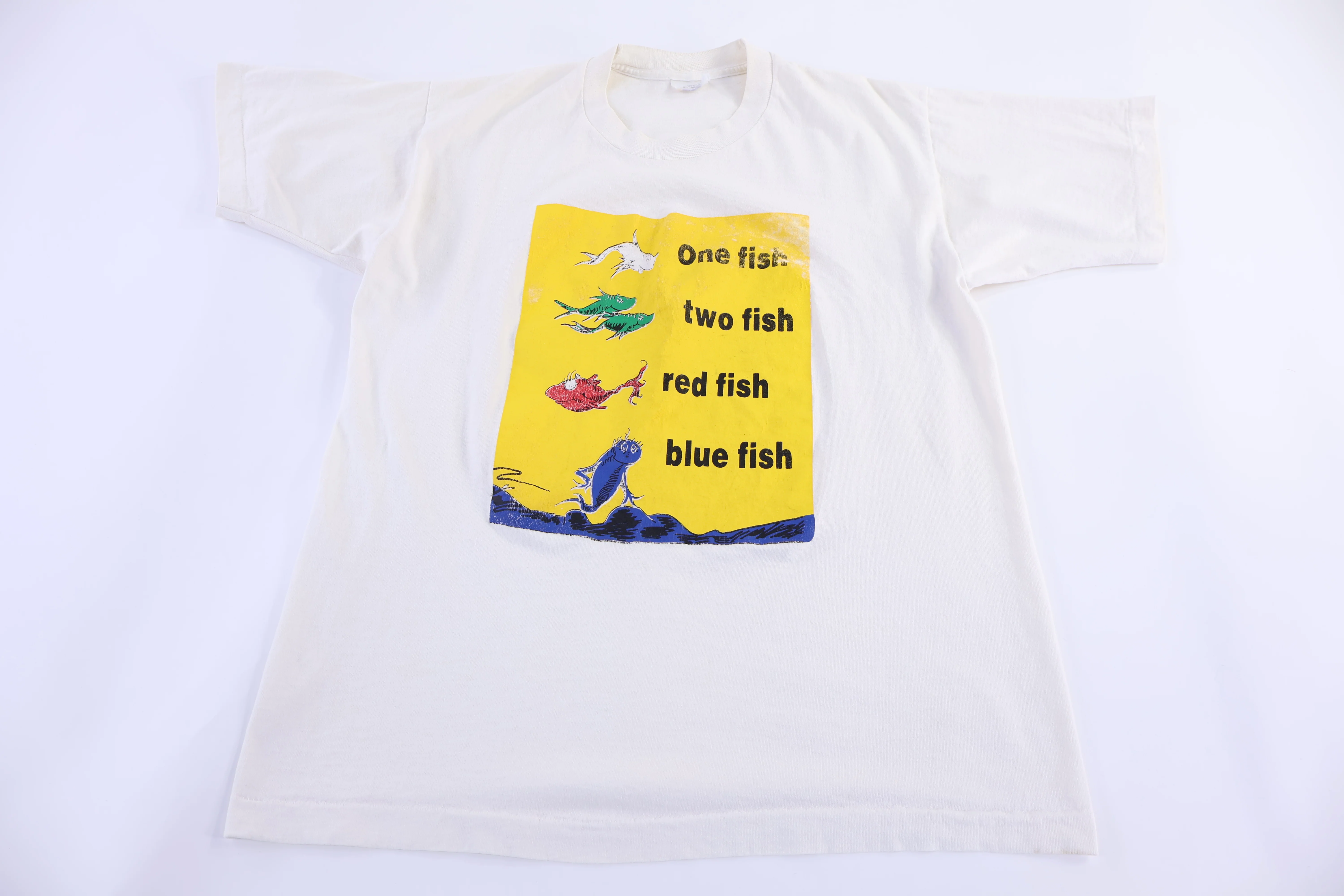 90's Dr. Seuss One Fish, Two Fish, Red Fish T-shirt