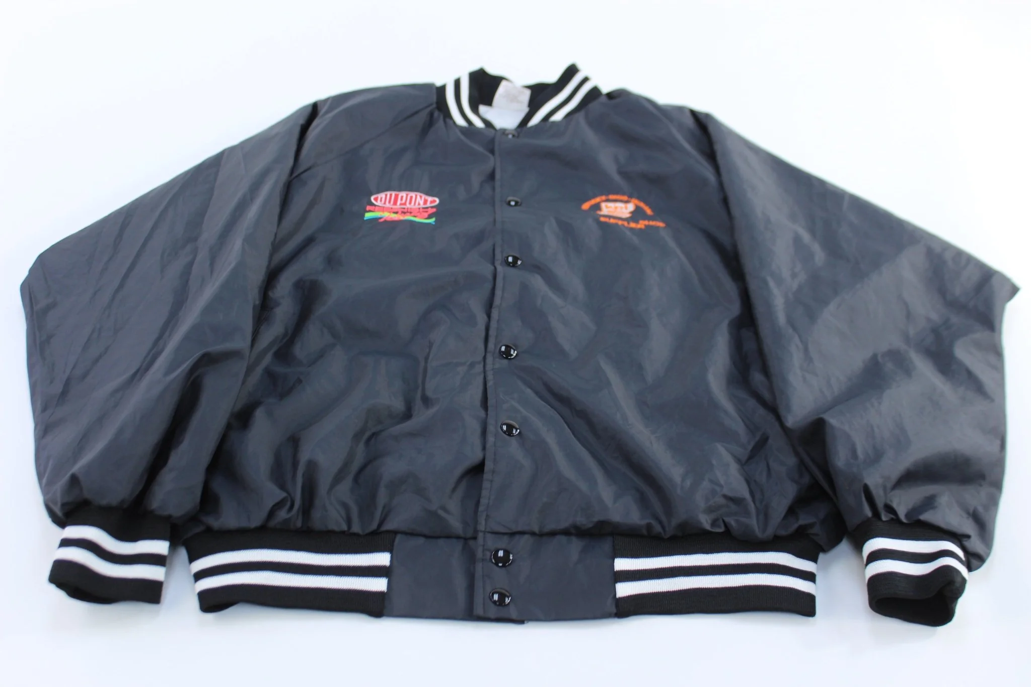 90's Dupont Refinish Racing Embroidered Auto Parts Jacket