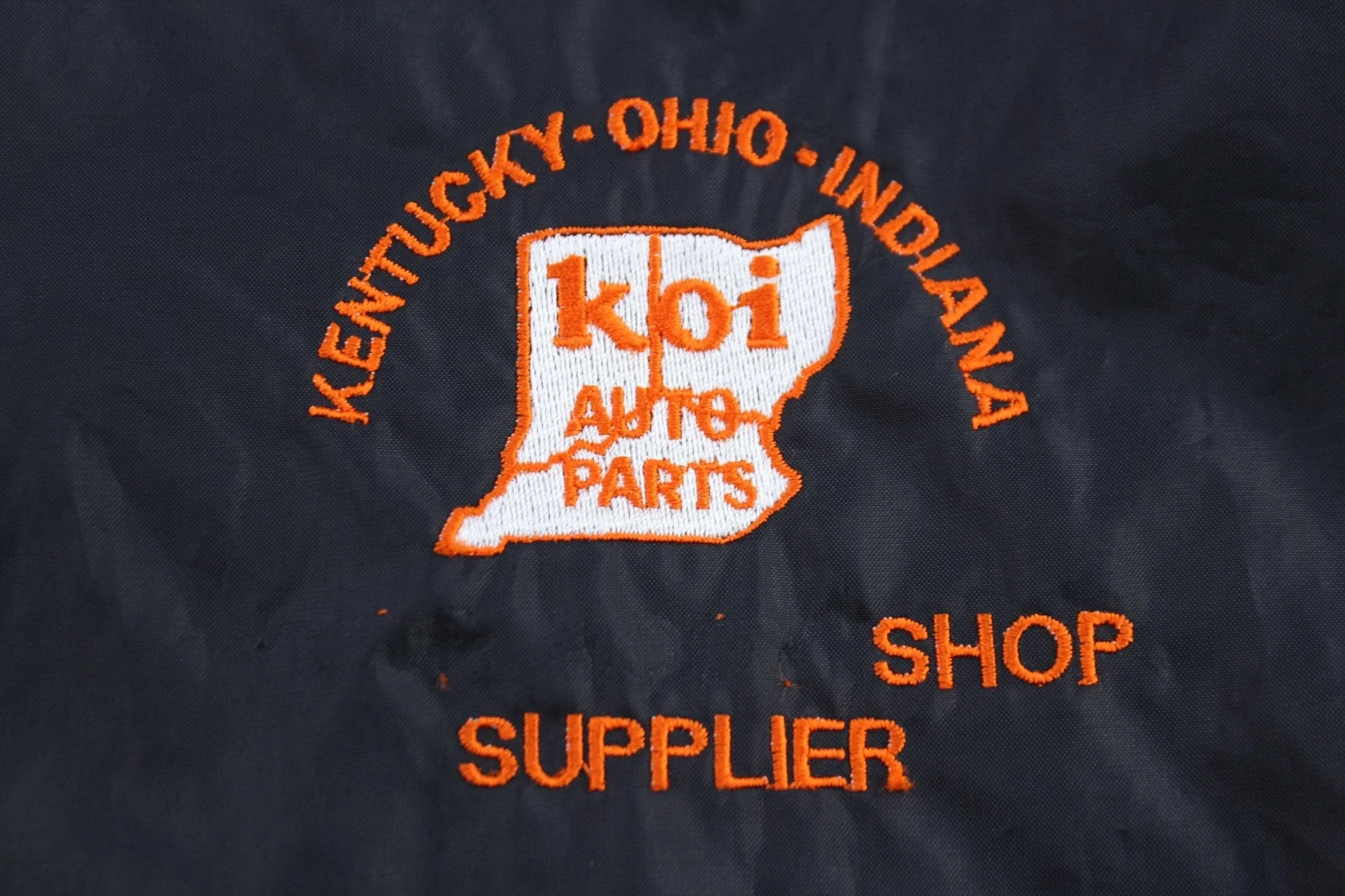 90's Dupont Refinish Racing Embroidered Auto Parts Jacket - Image 4
