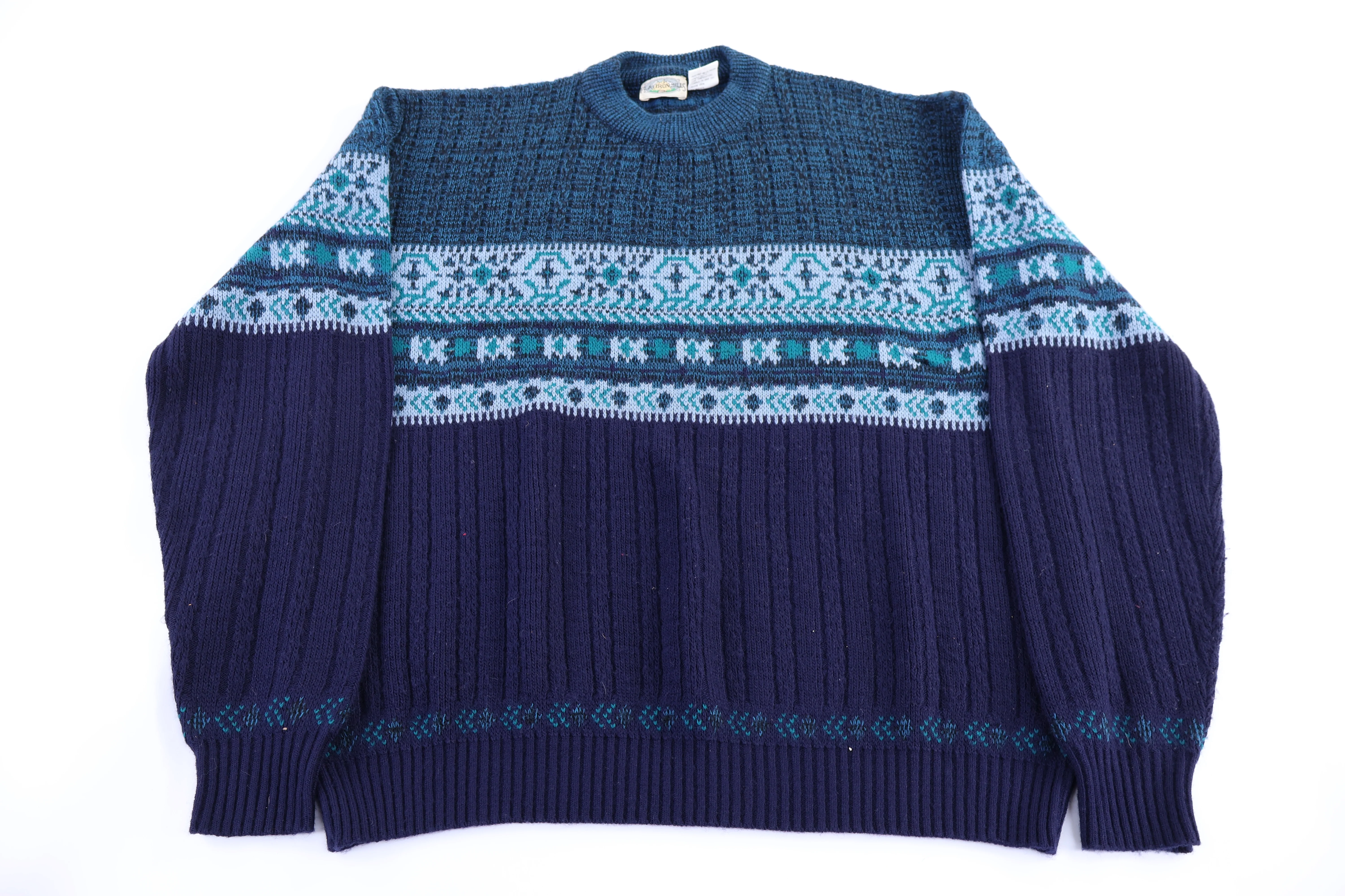 90's Flatiron Mills Multicolor Knit Sweater
