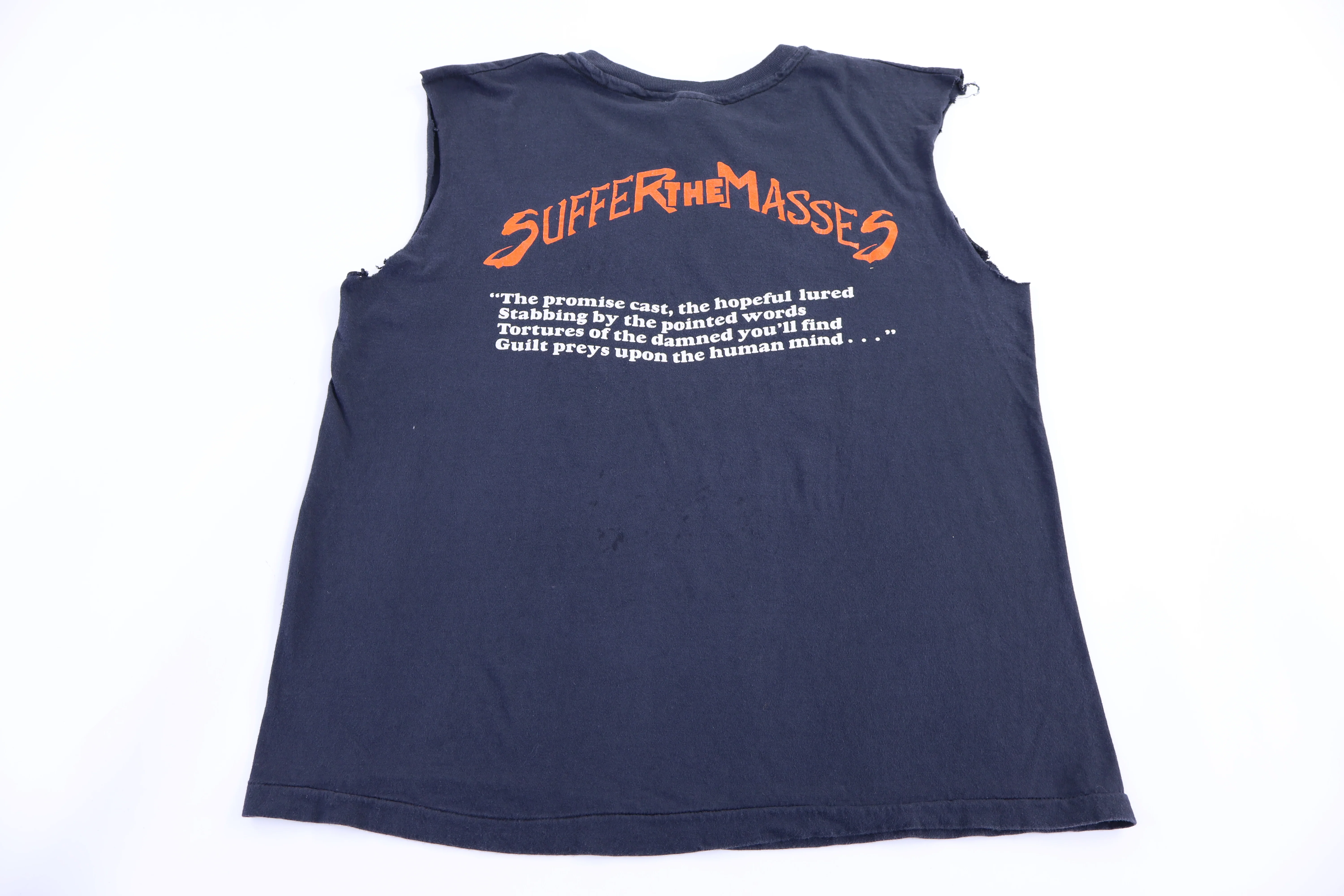 90's Flotsam And Jetsam Suffer The Masses Tank Top - Image 2