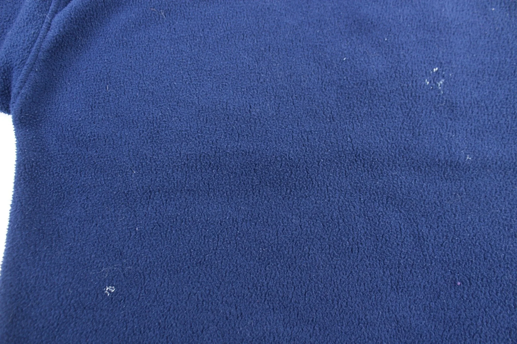 90's GAP Artic Pink & Blue Quarter Zip Fleece Sweater - Image 3