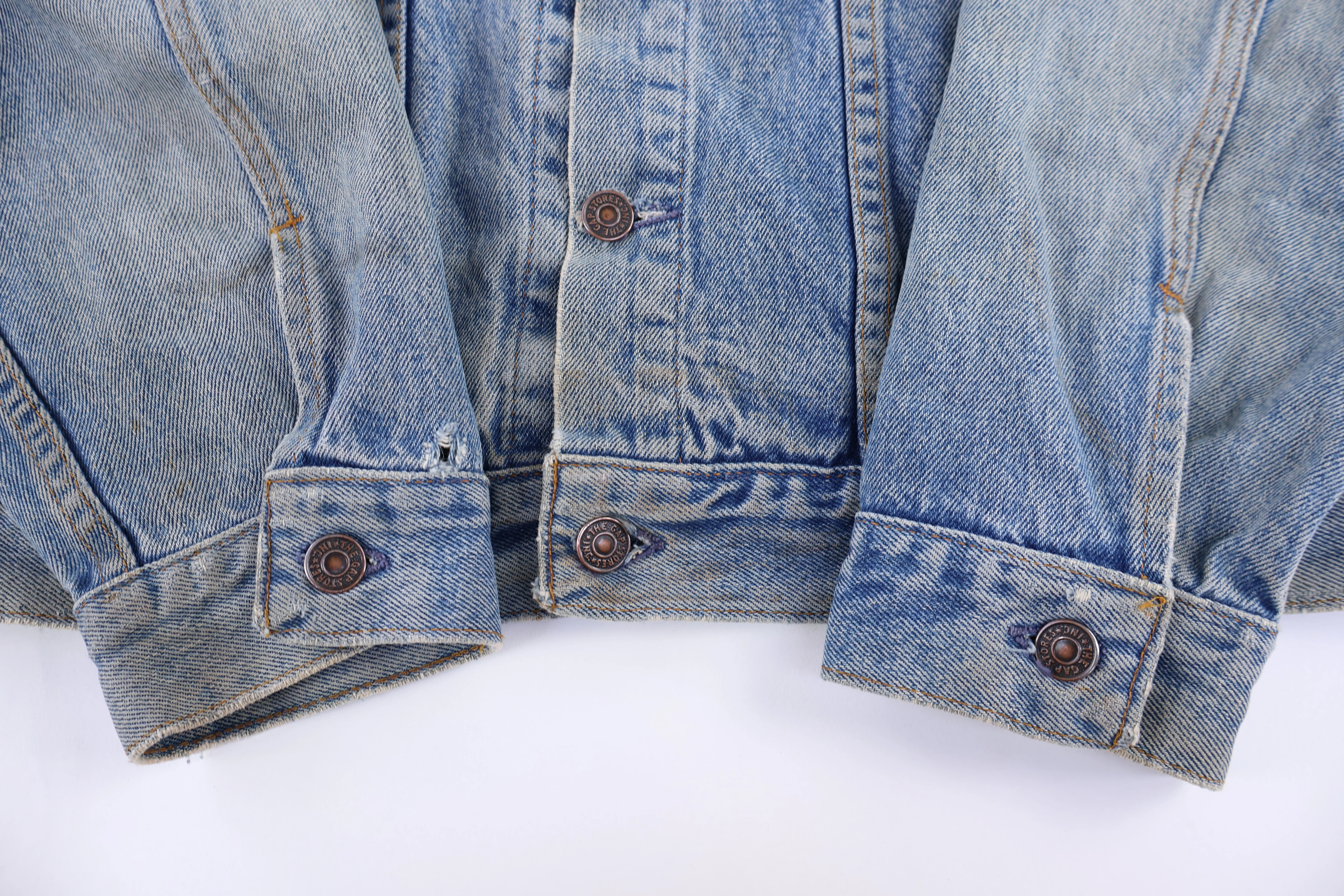 90's GAP Medium Wash Denim Jacket - Image 3