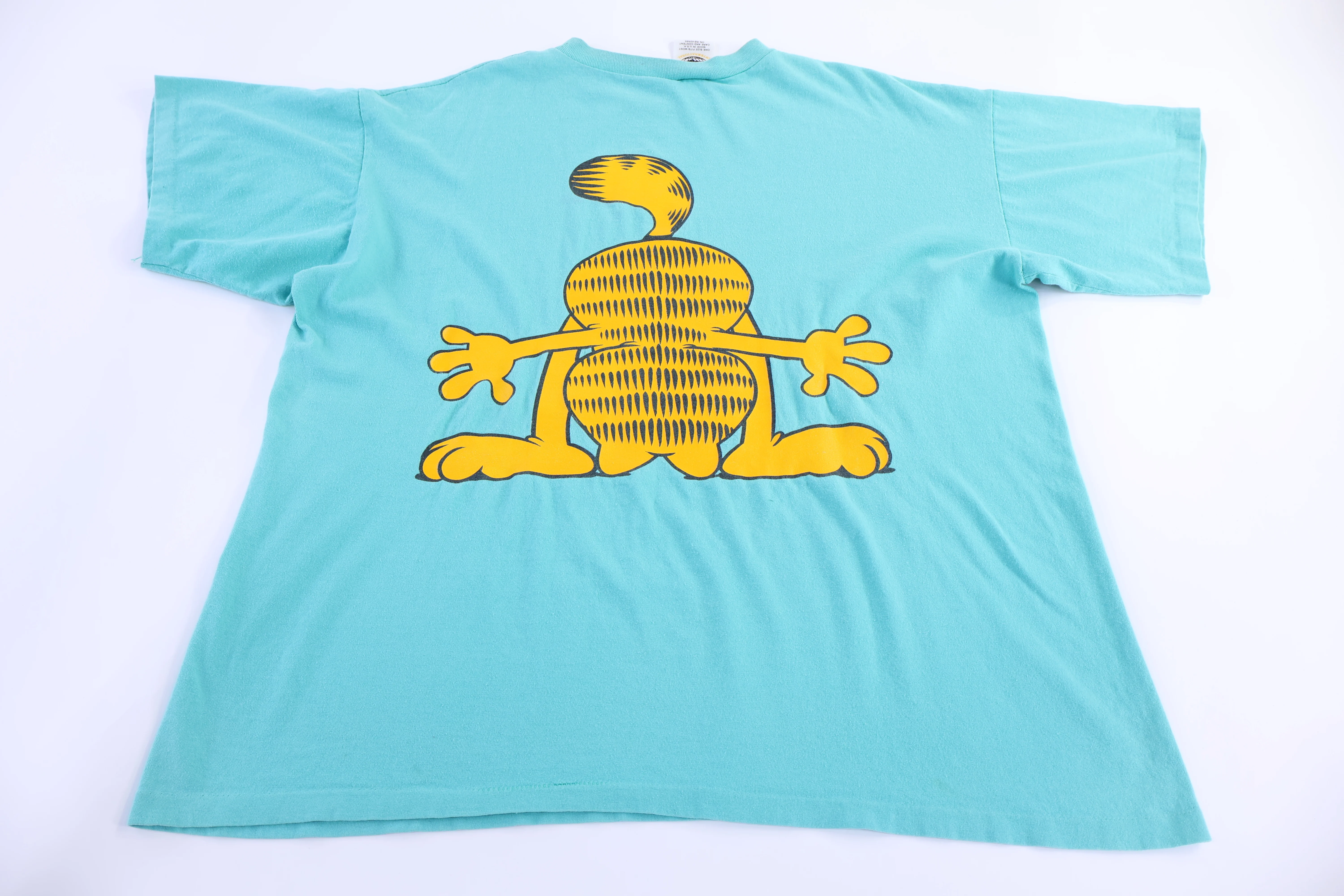 90's Garfield Graphic T-shirt - Image 2