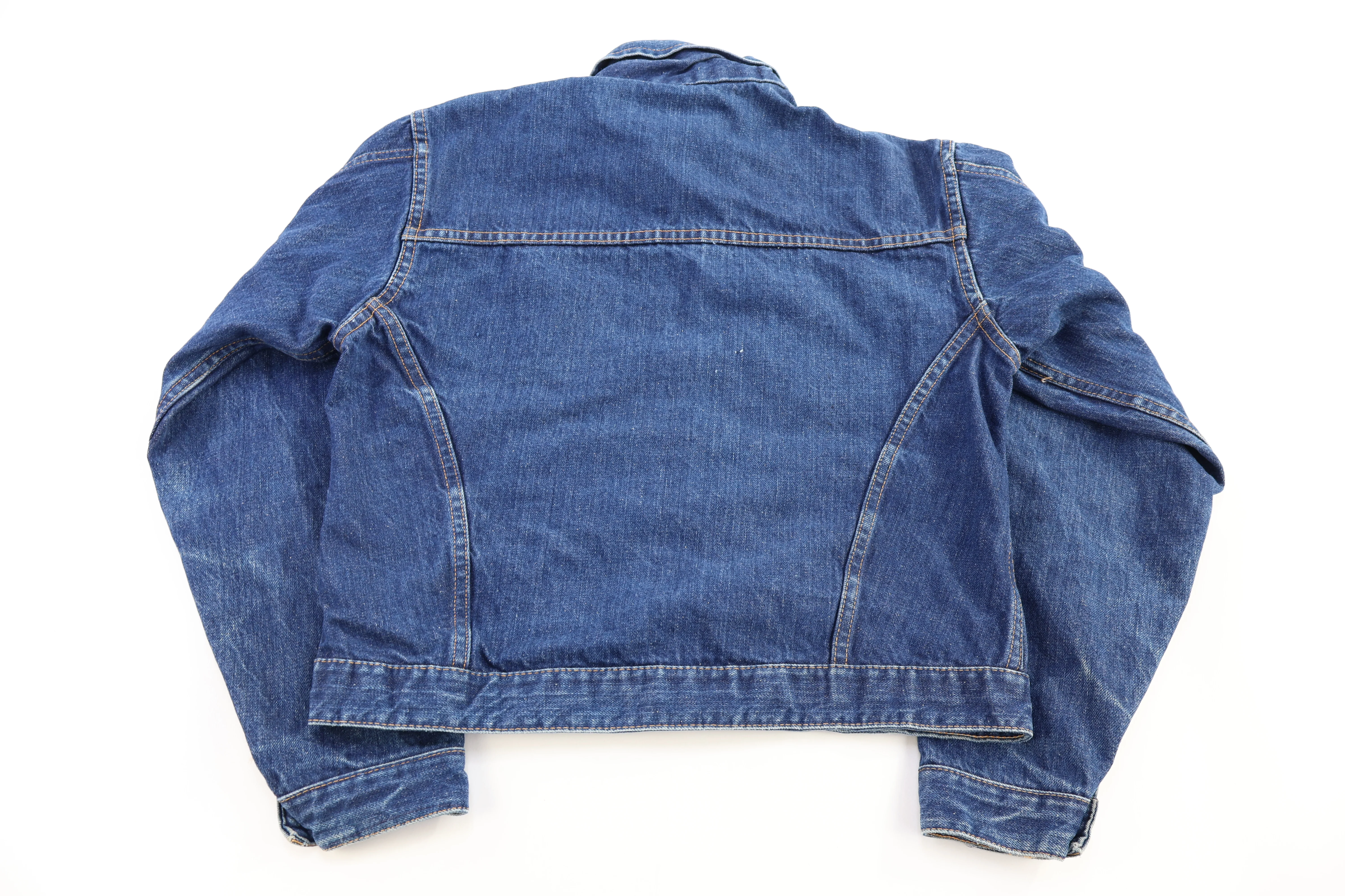 90's Gauchos Dark Wash Denim Jacket - Image 2