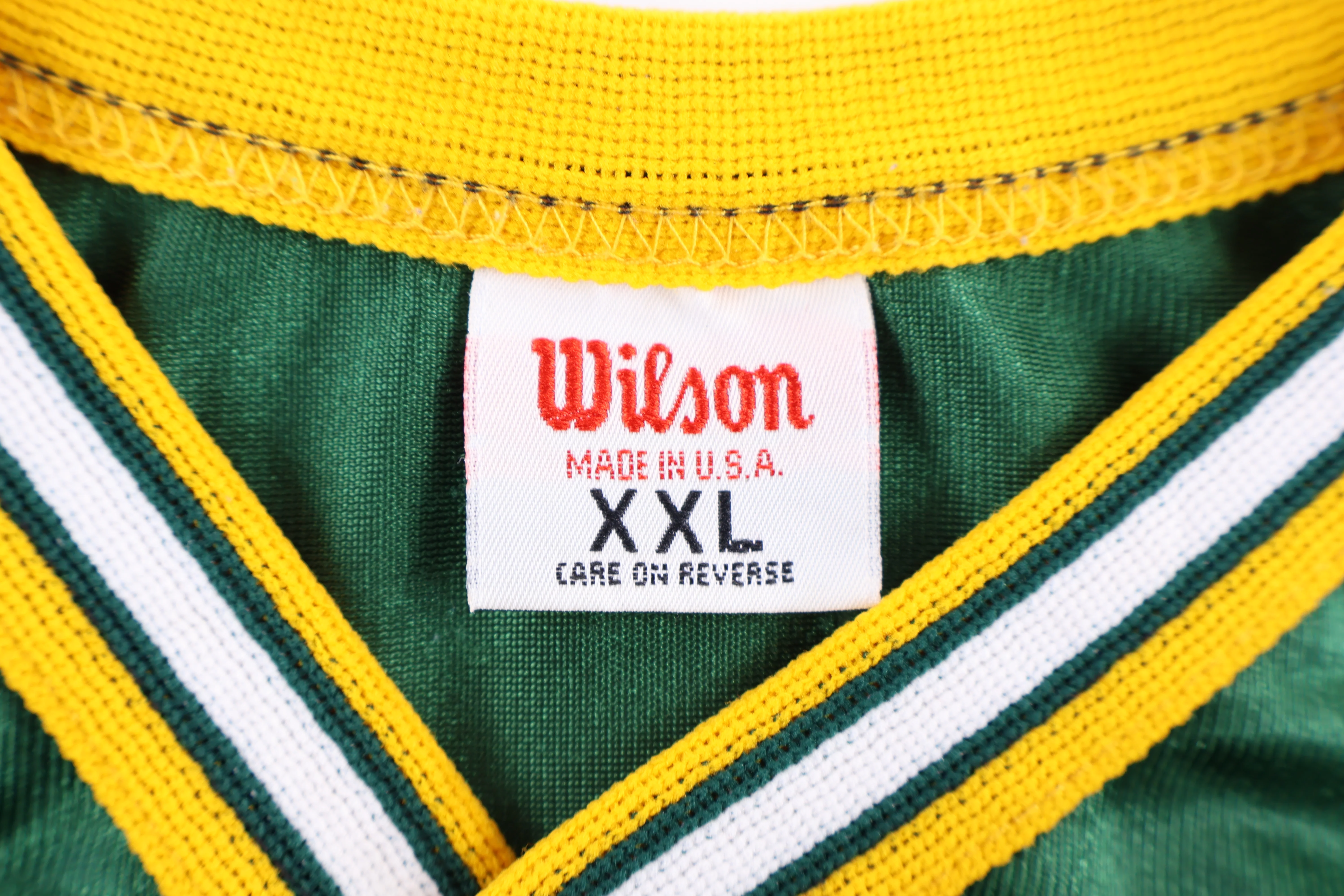 90's Green Bay Packers Edgar Bennett Football Jersey - Image 3