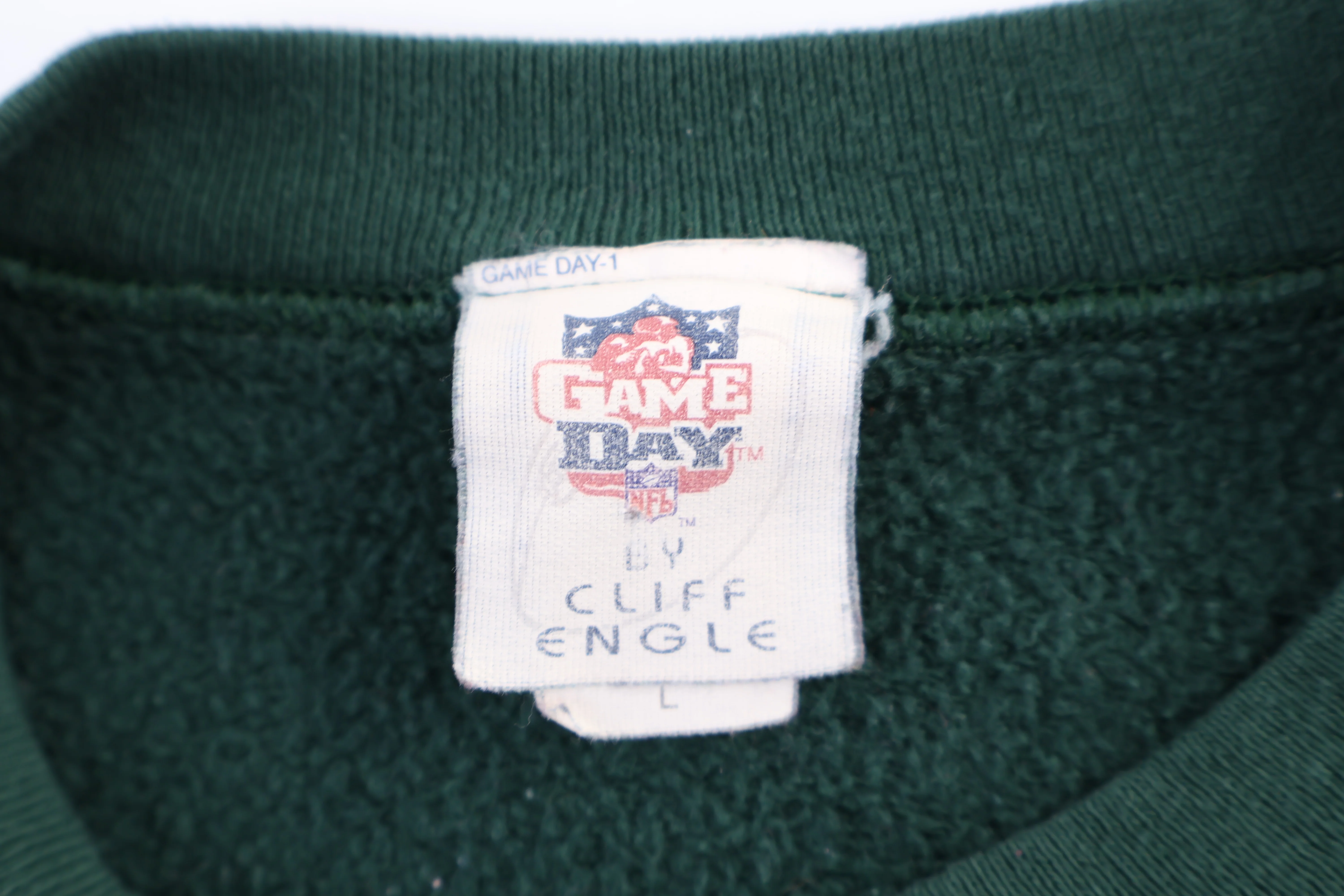 90's Green Bay Packers Football Sweatshirt - Image 3