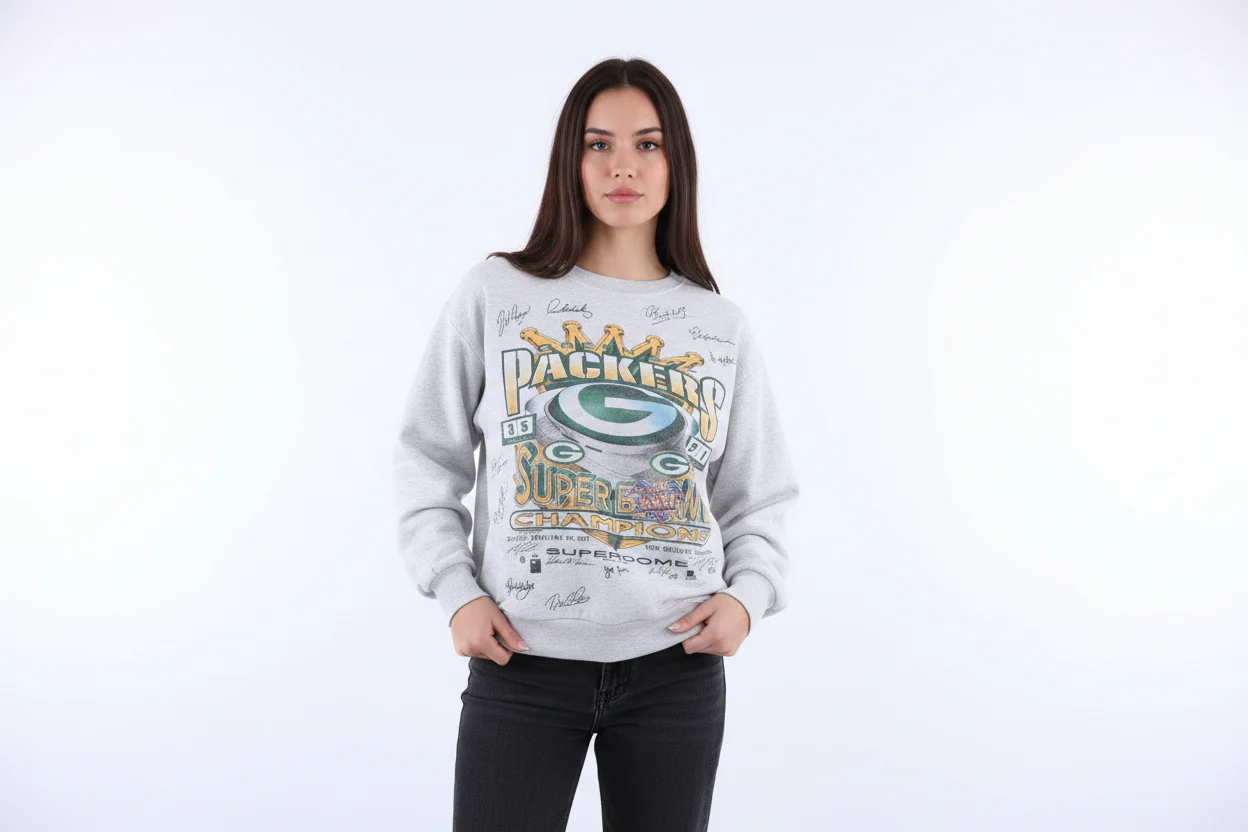 90's Green Bay Packers Football Sweatshirt