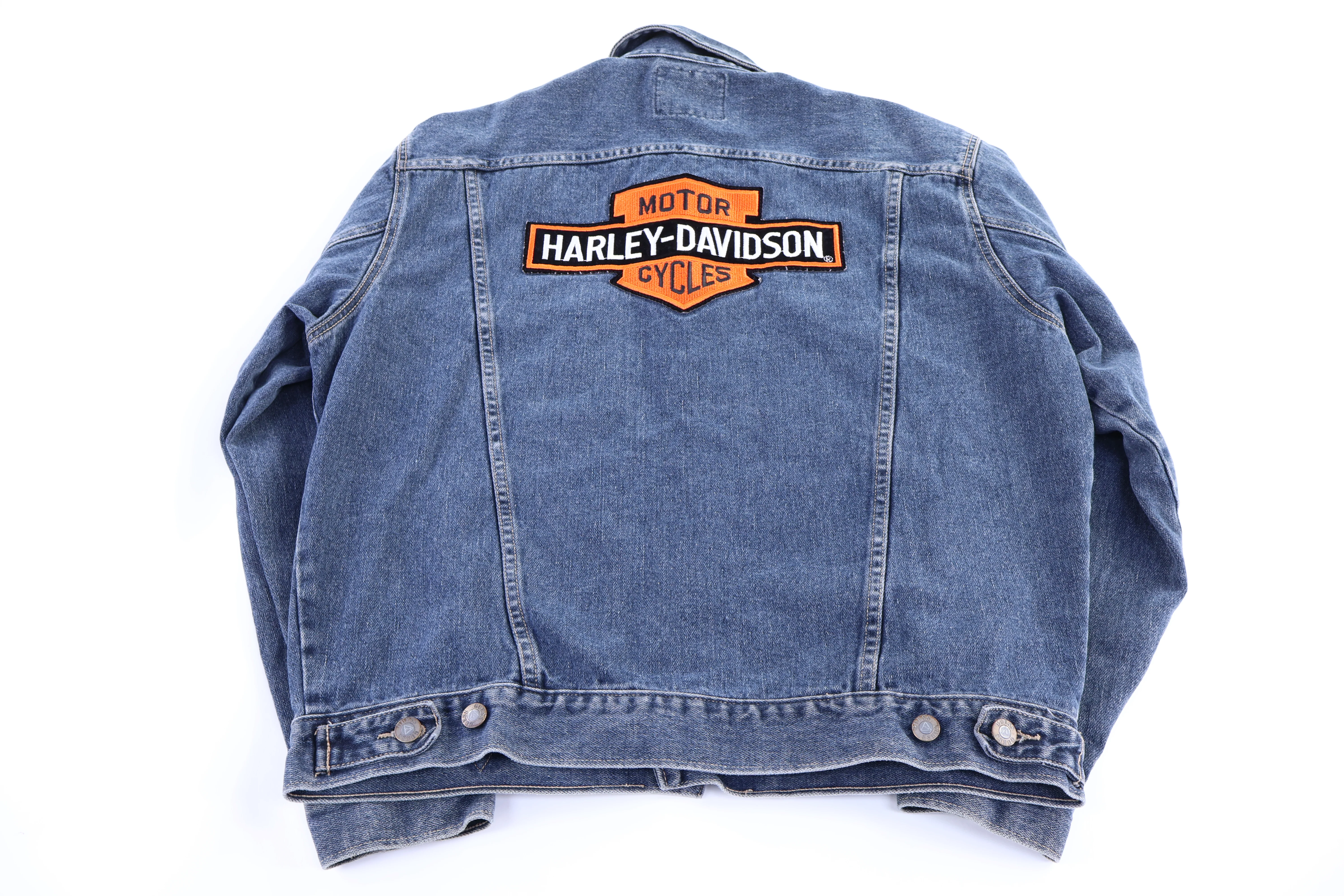 90's GUESS Jeans USA Dark Wash Denim Jacket - Image 2