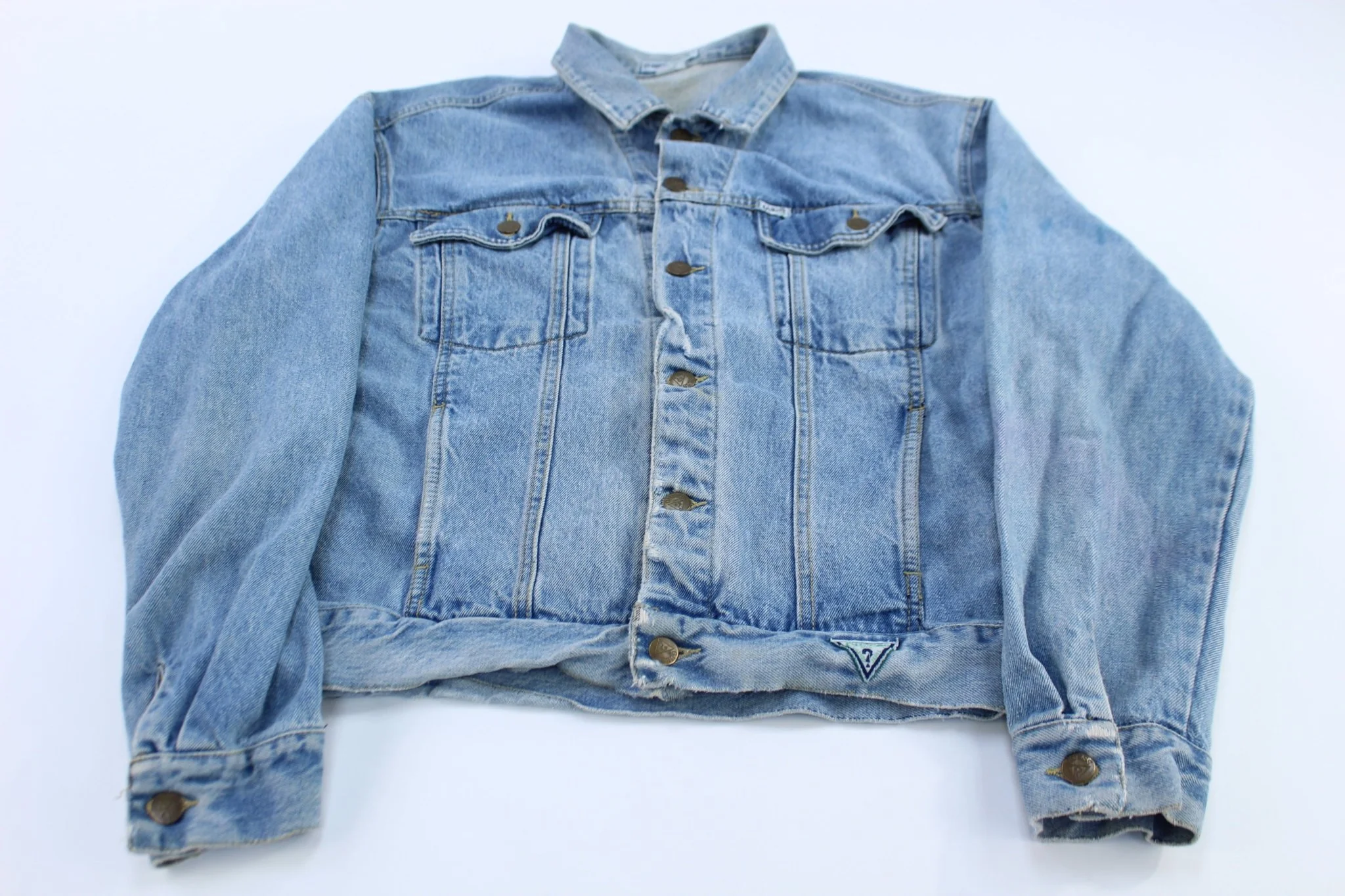 90's Guess Light Wash Denim Jacket