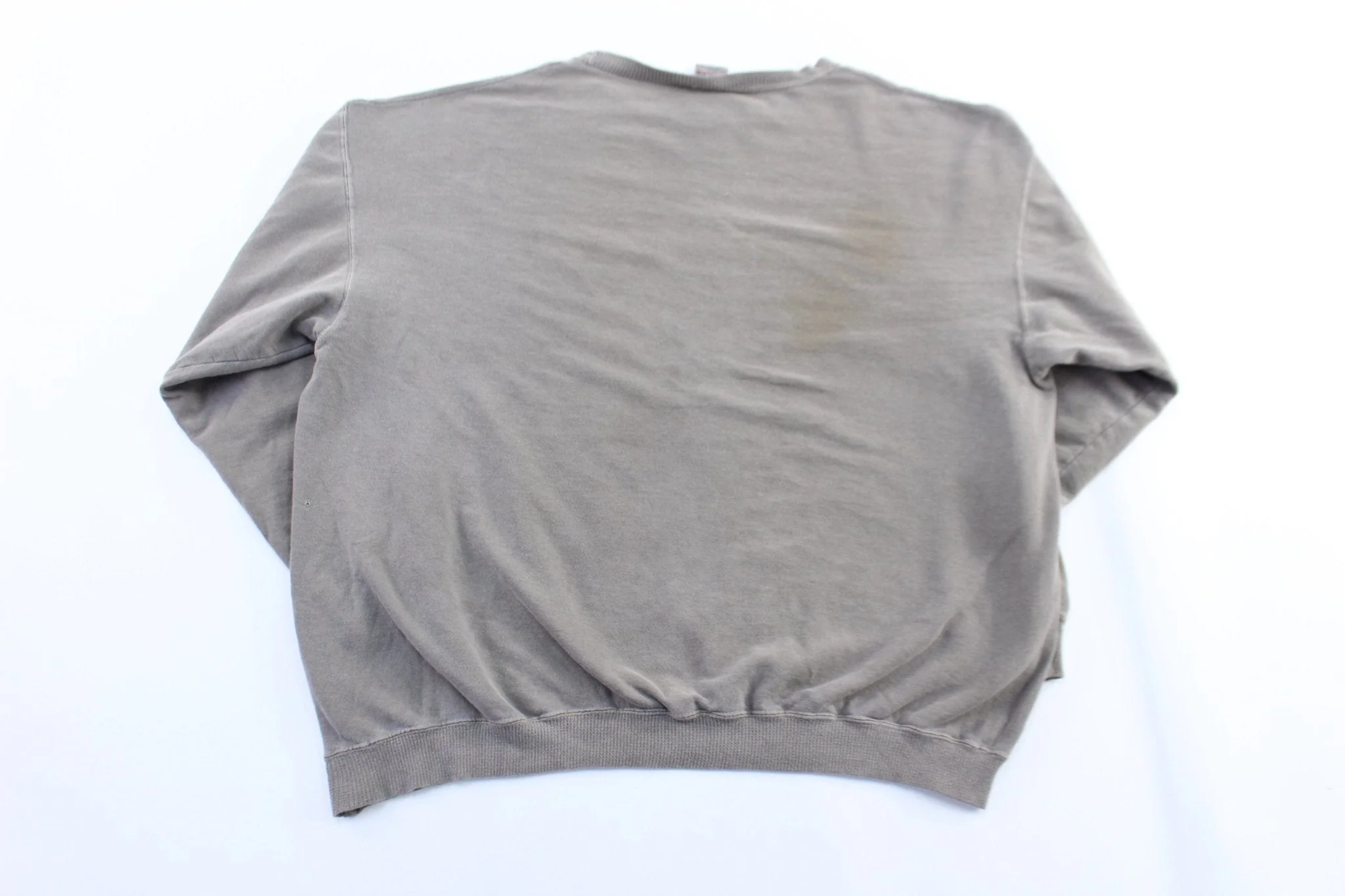 90's Guess U.S.A. Embroidered Grey Sweatshirt - Image 2