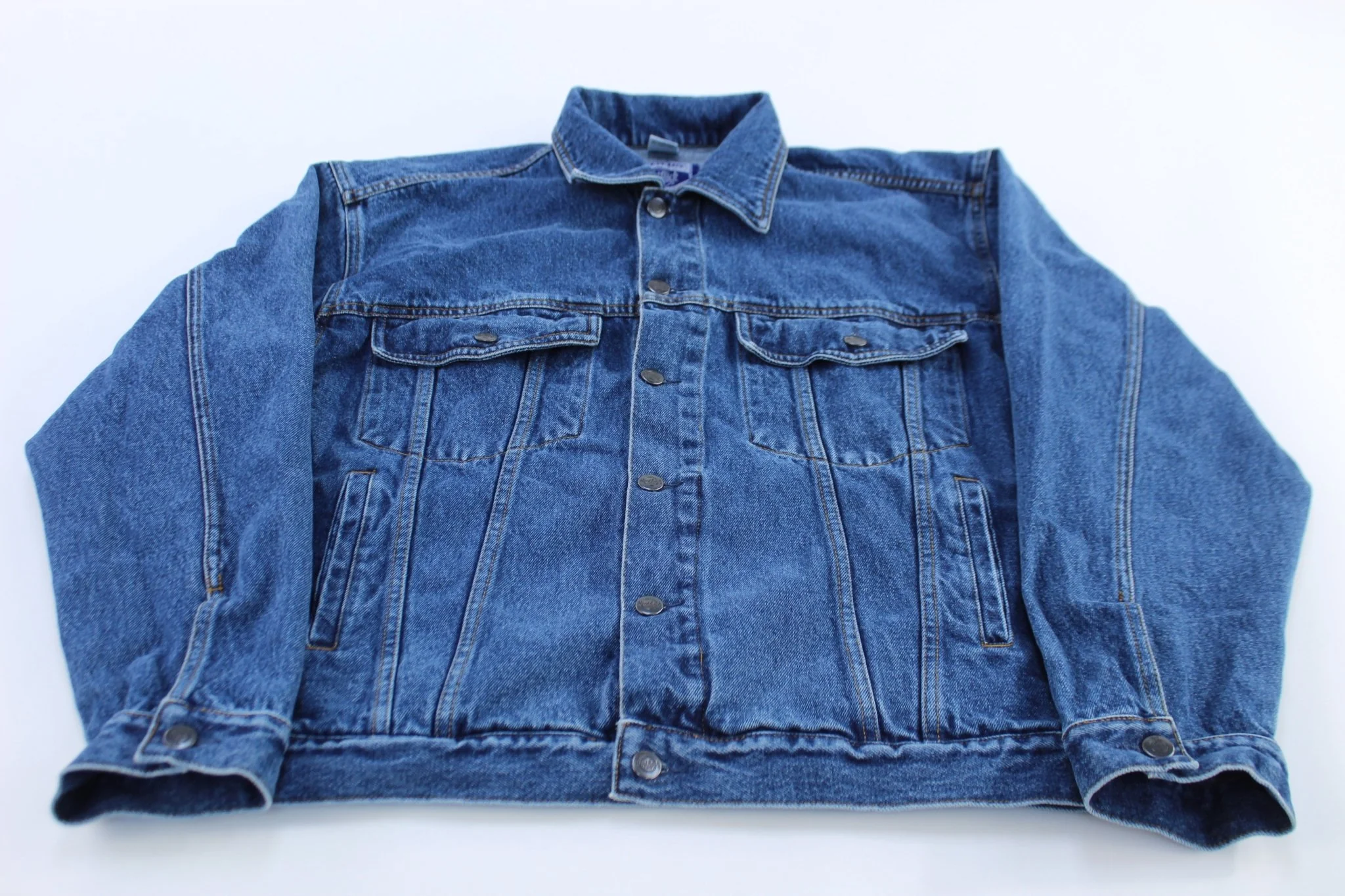 90's Hard Rock Cafe Embroidered Cleveland, Ohio Denim Jacket