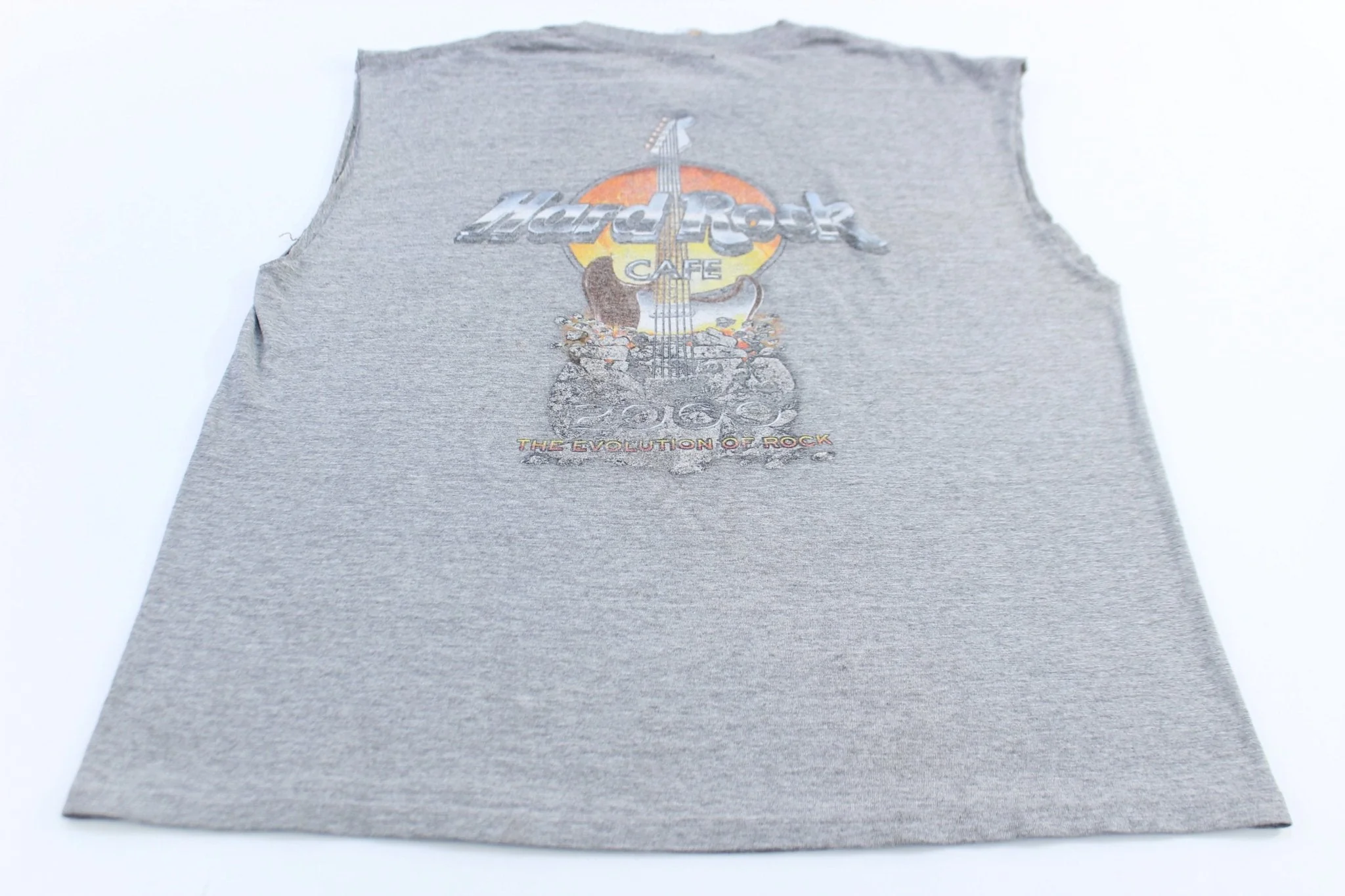 90's Hard Rock Cafe Evolution of Rock Tank Top - Image 2