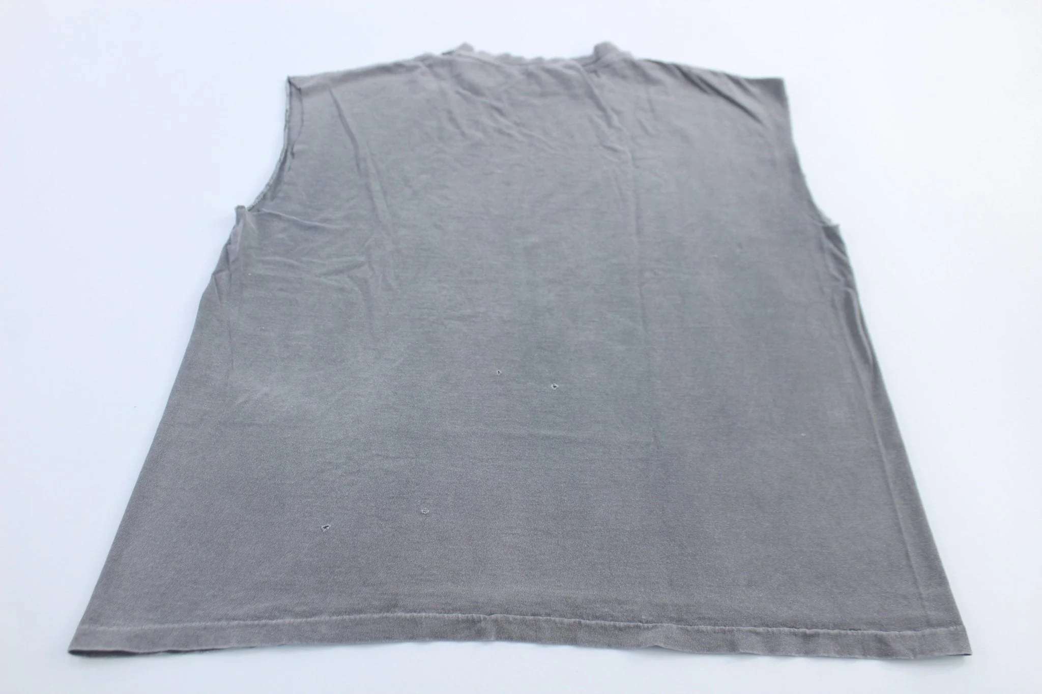 90's Harley Davidson Motorcycles Grey Tank Top - Image 2