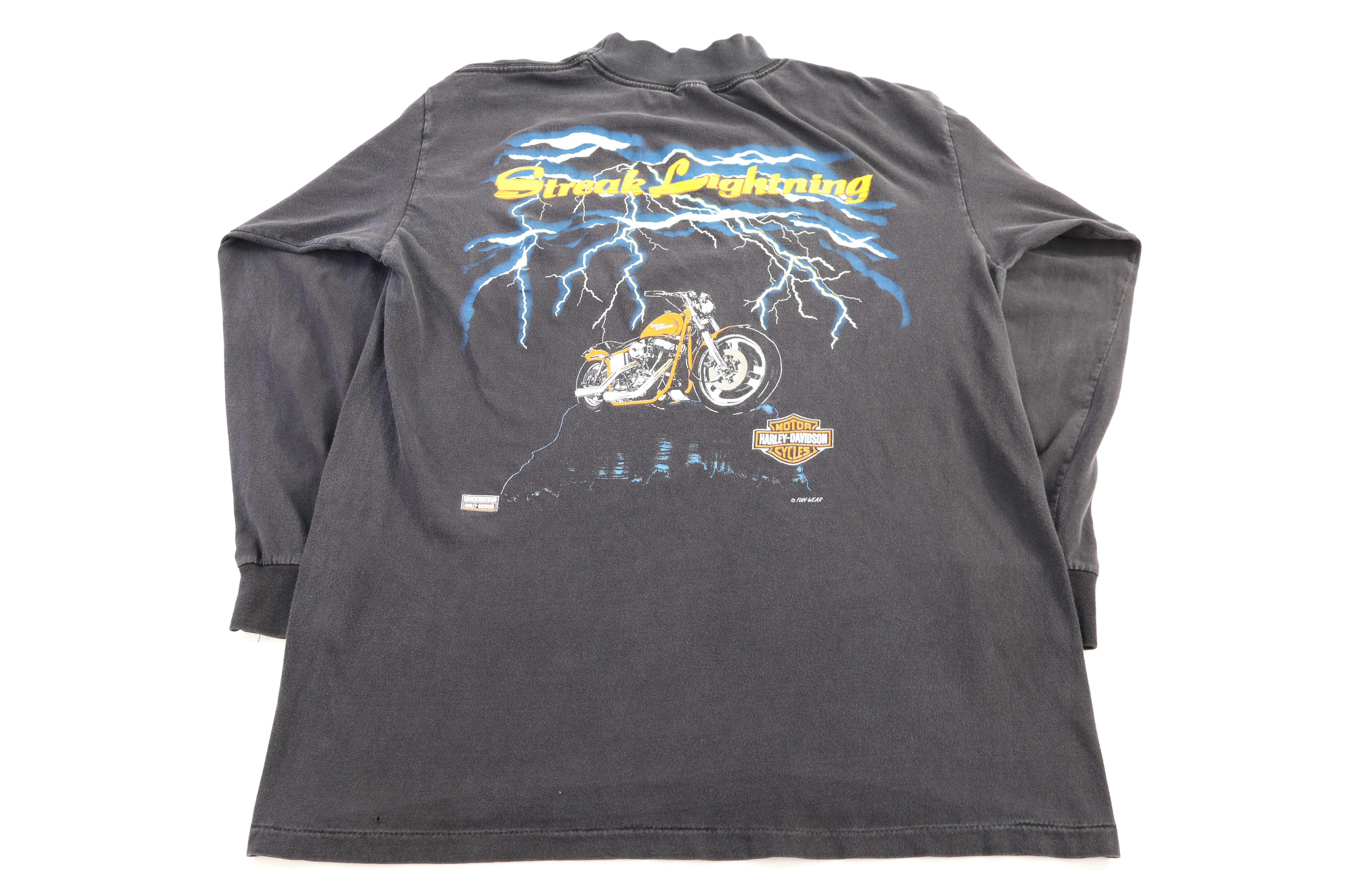 90's Harley Davidson Streak Lighting LS T-shirt
