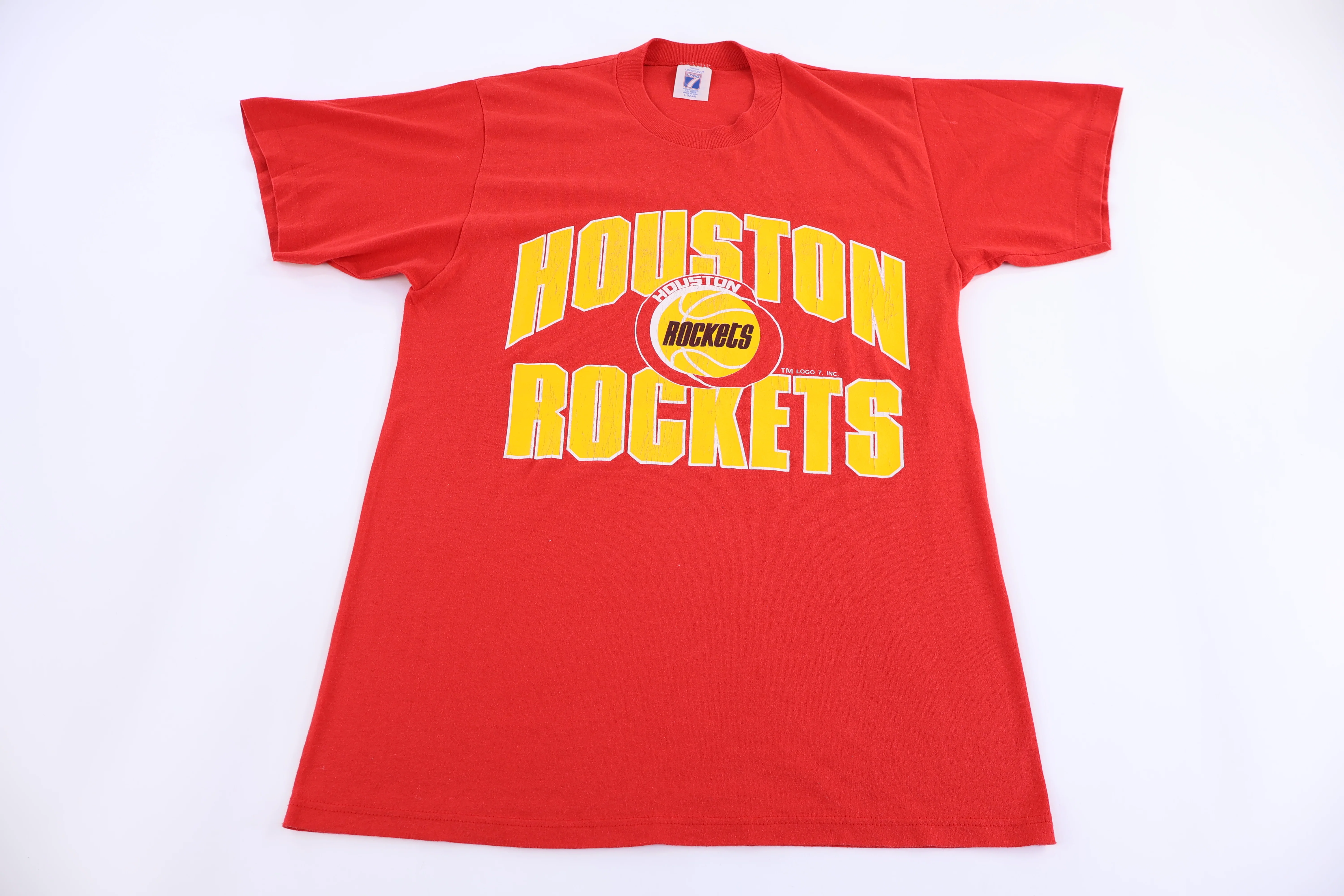 90's Houston Rockets Basketball T-shirt