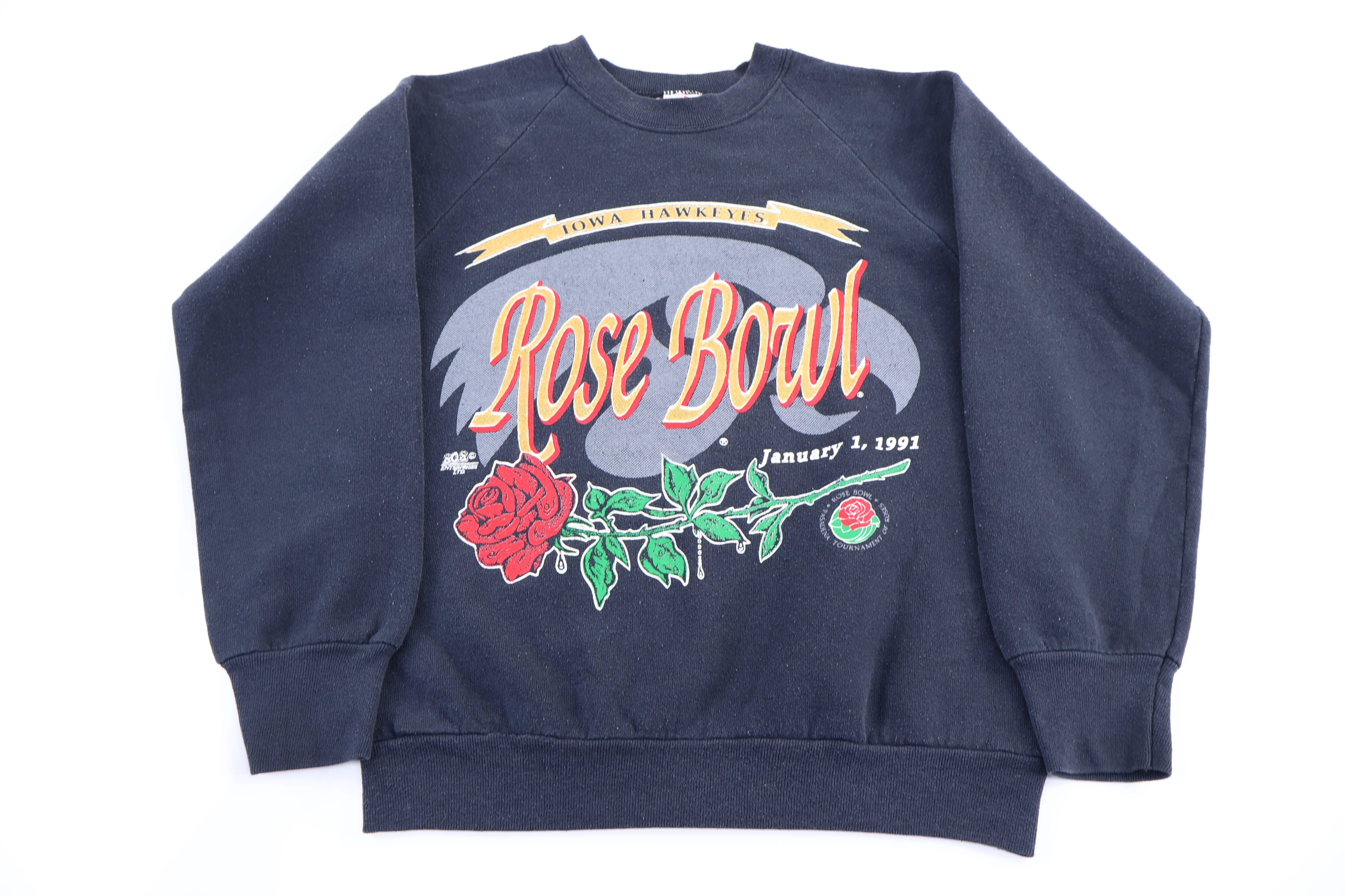90's Iowa Hawkeyes Rose Bowl Sweatshirt