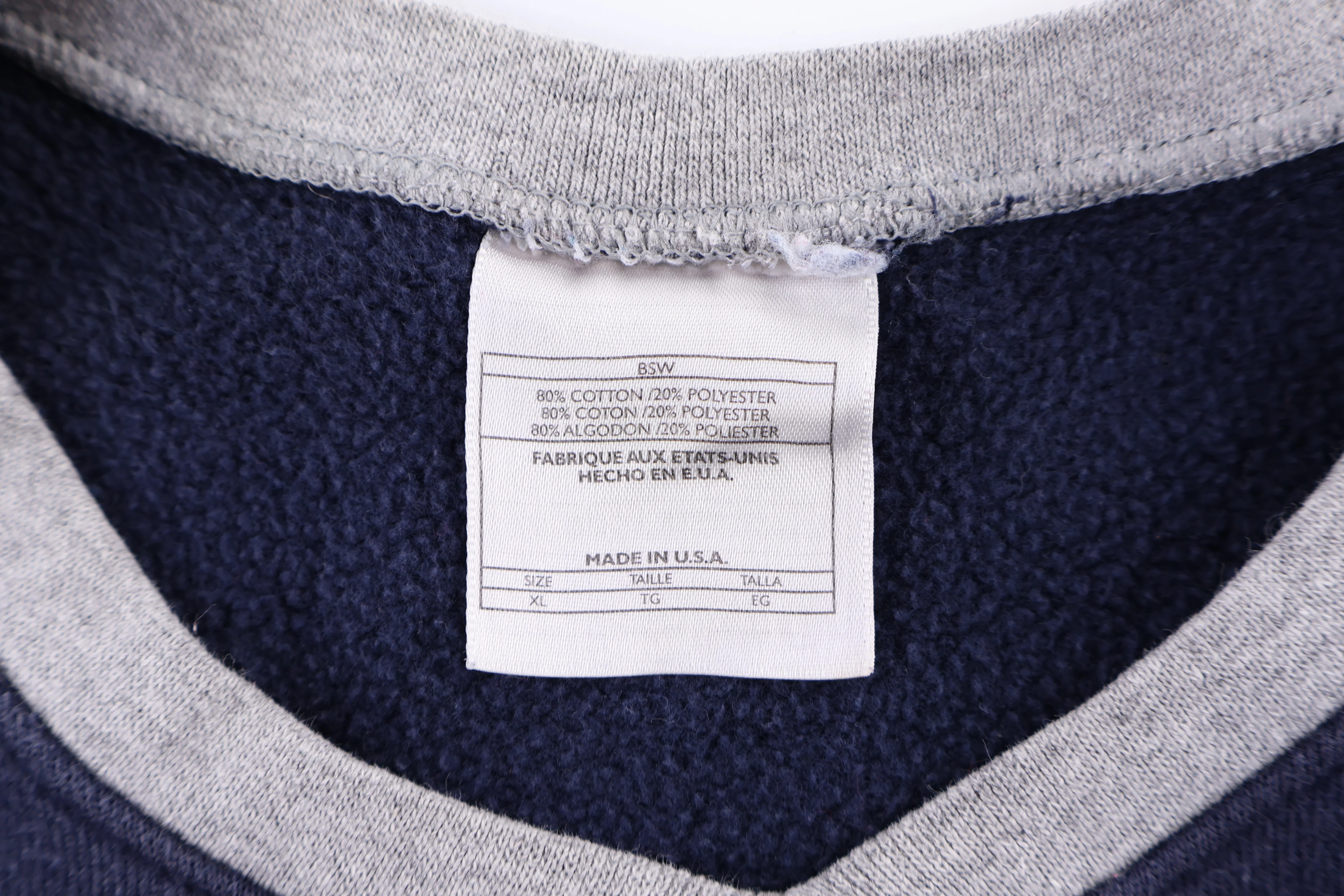 90's Jackson State University LS T-shirt - Image 3
