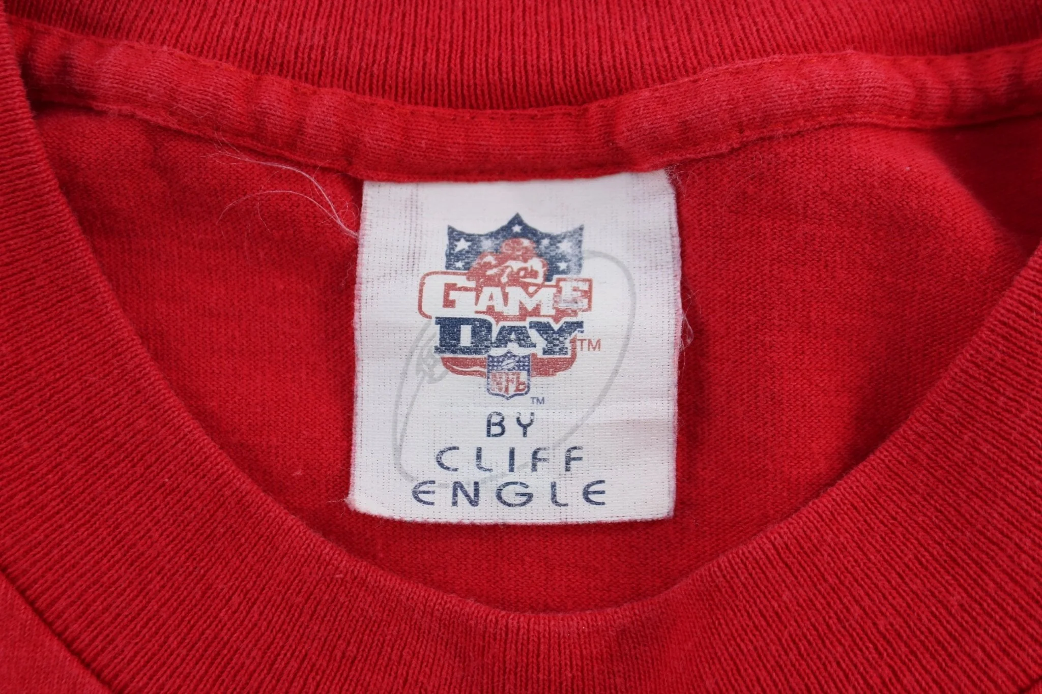90's Kansas City Chiefs Football Sleep T-shirt - Image 3