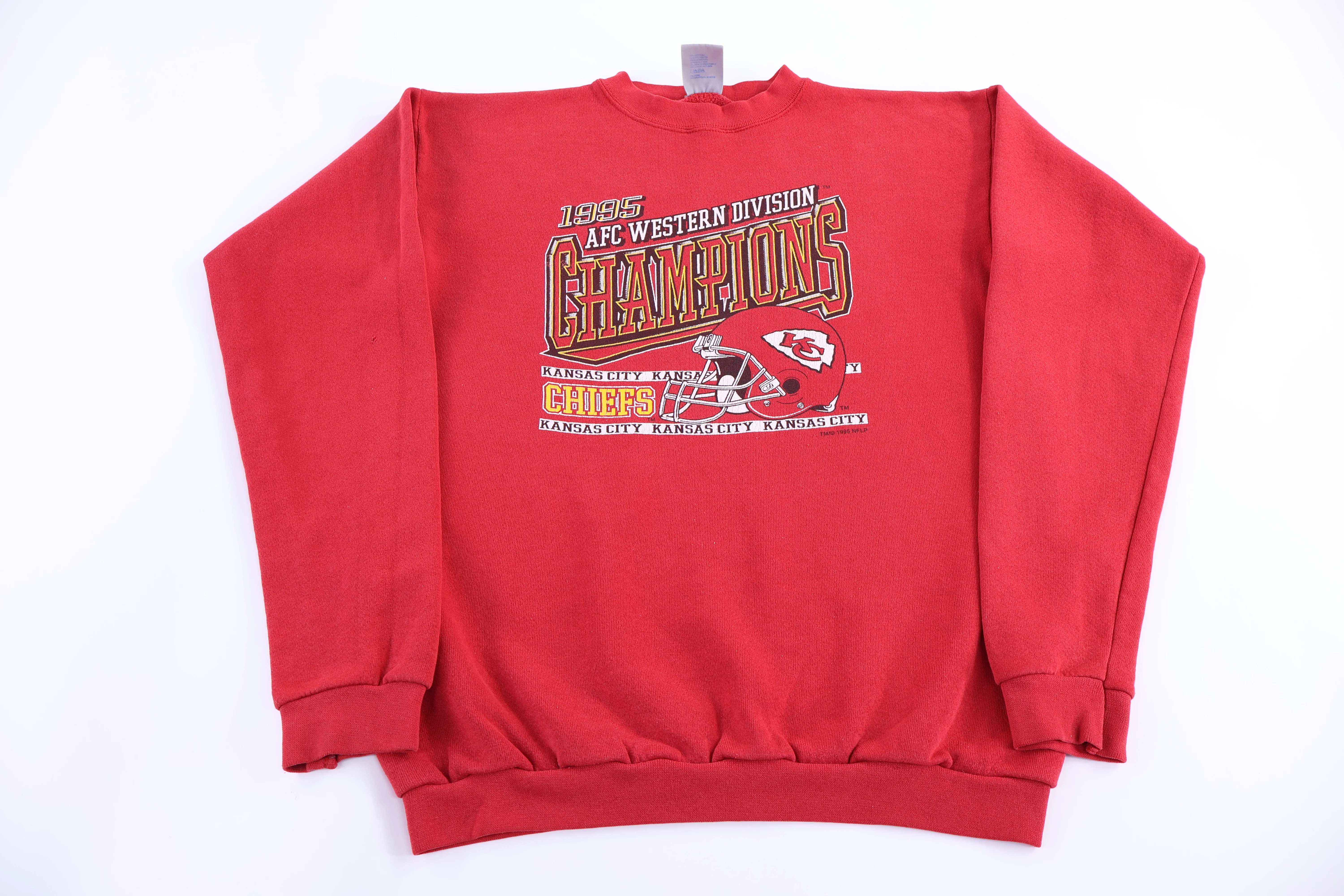 90's Kansas City Chiefs Football Sweatshirt