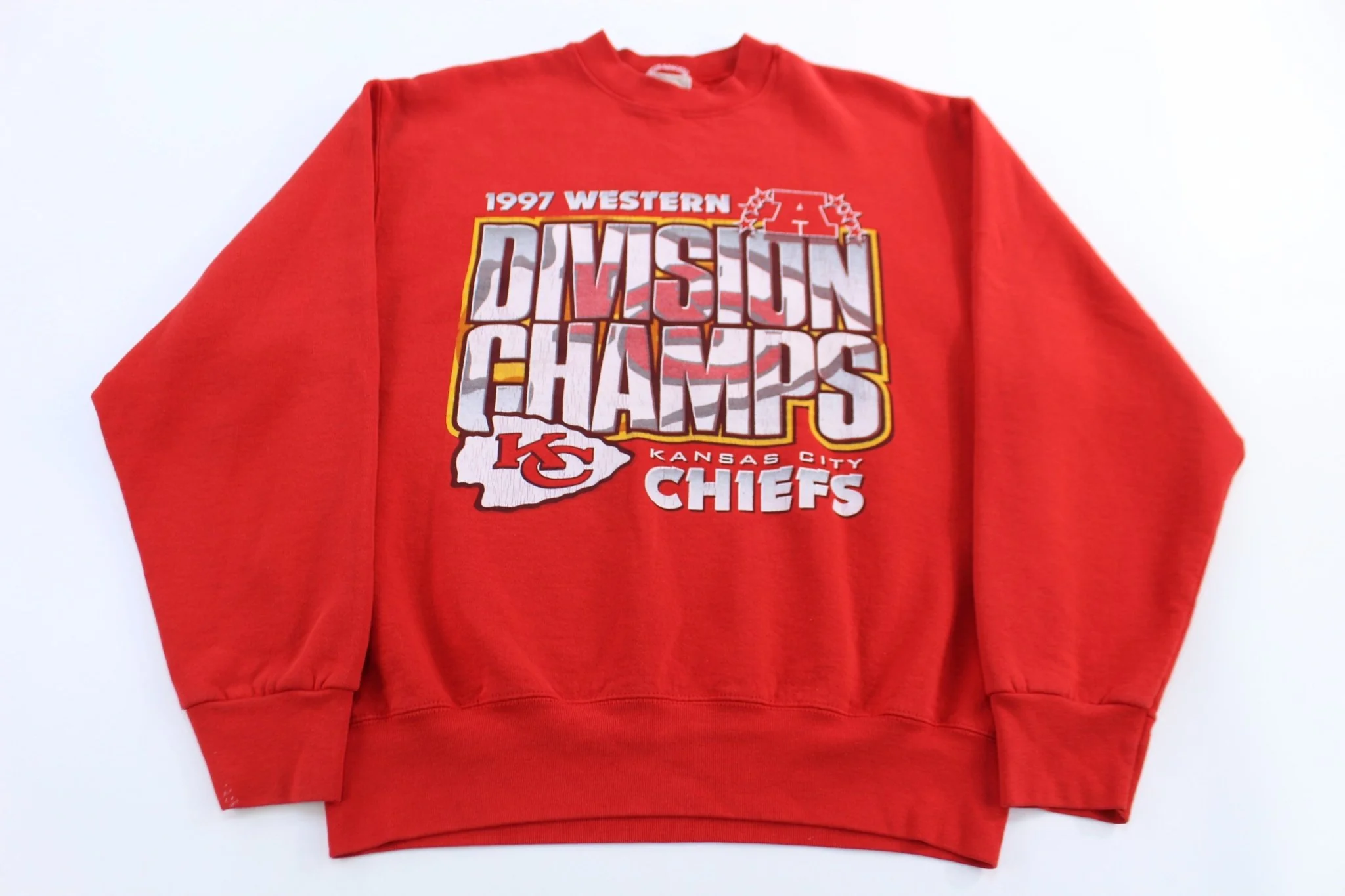 90's Kansas City Chiefs Football Sweatshirt