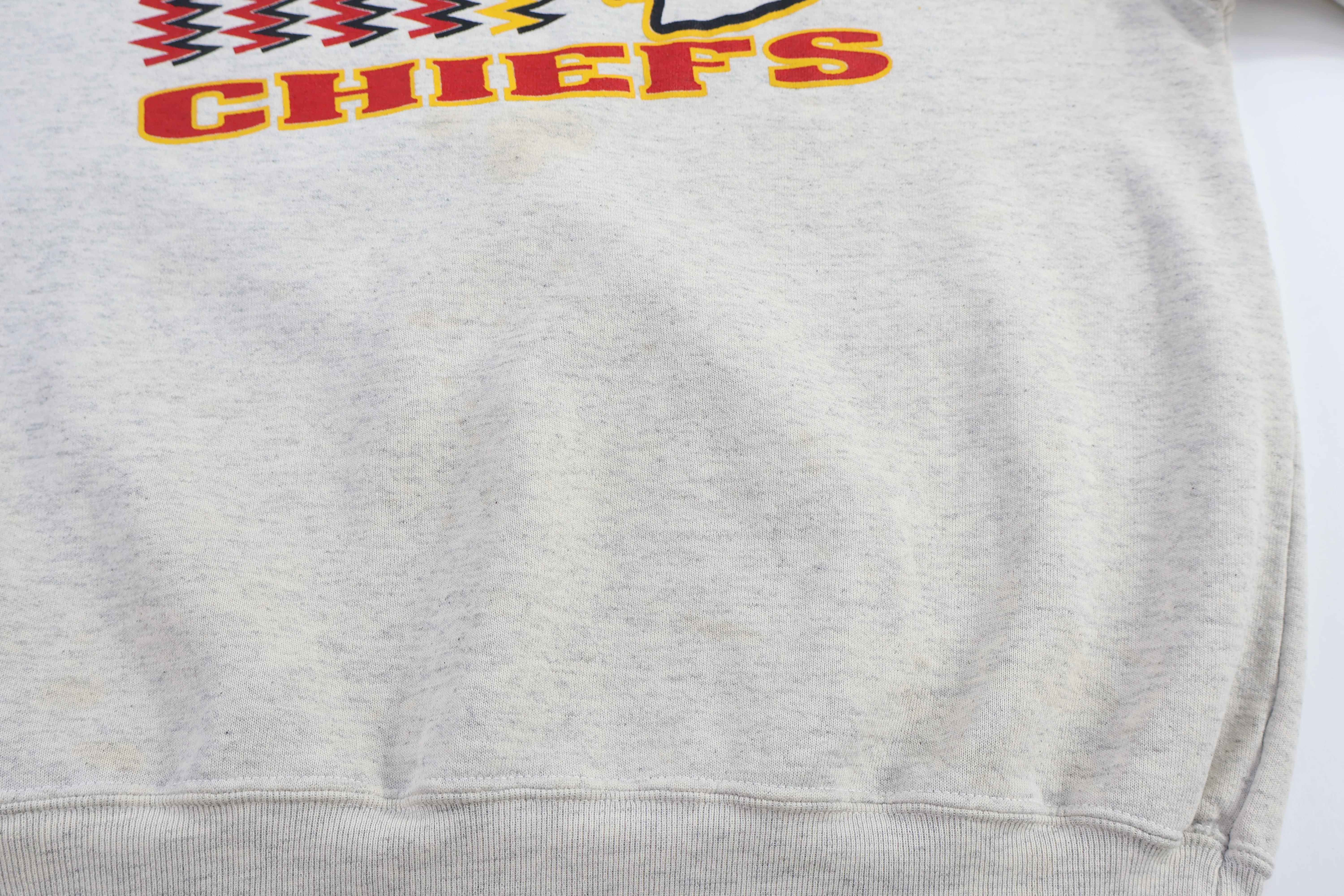 90's Kansas City Chiefs Football Sweatshirt - Image 3