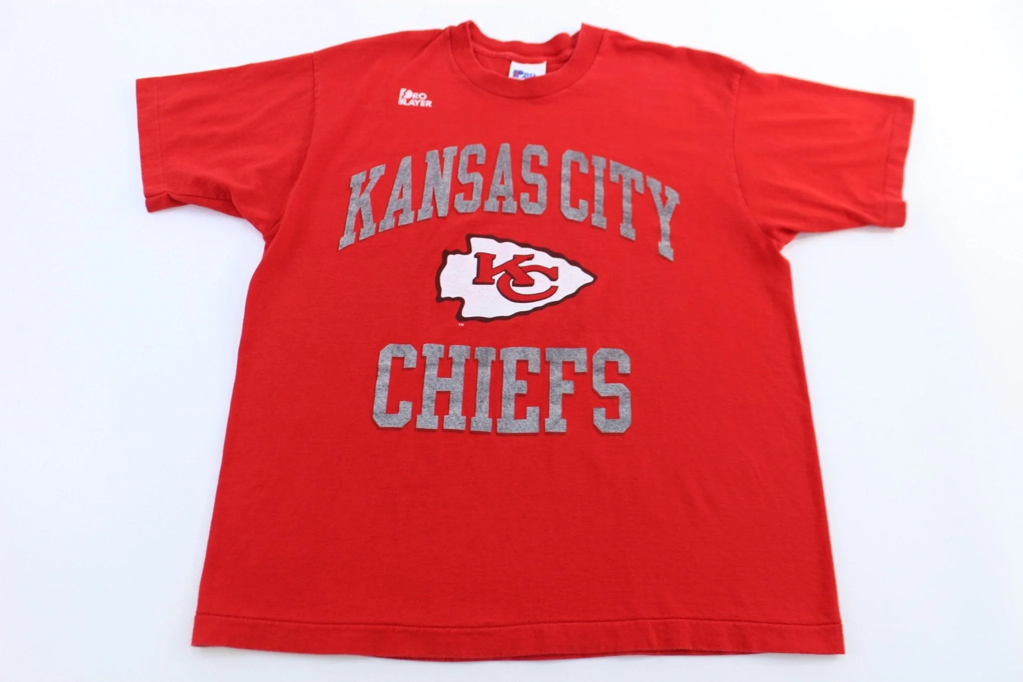 90's Kansas City Chiefs Football T-shirt - Image 2