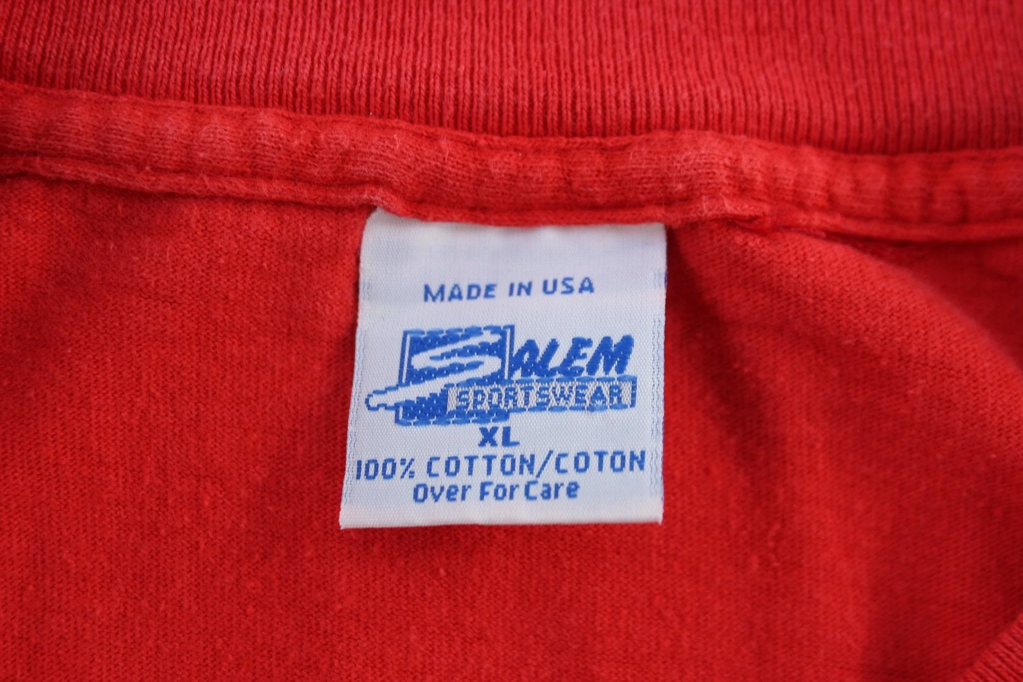 90's Kansas City Chiefs Real Men Wear Red T-shirt - Image 3