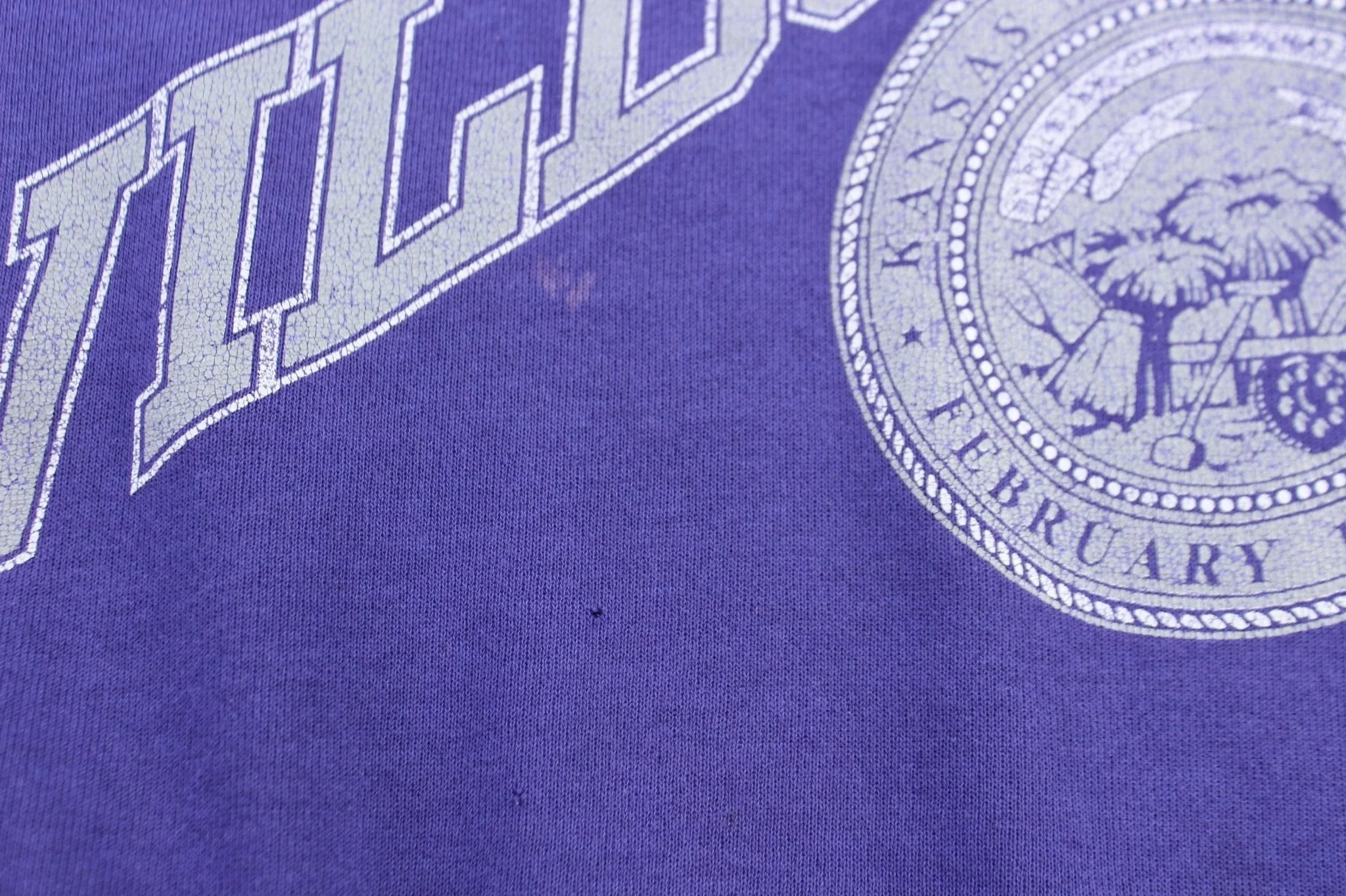 90's Kansas State University Sweatshirt - Image 4
